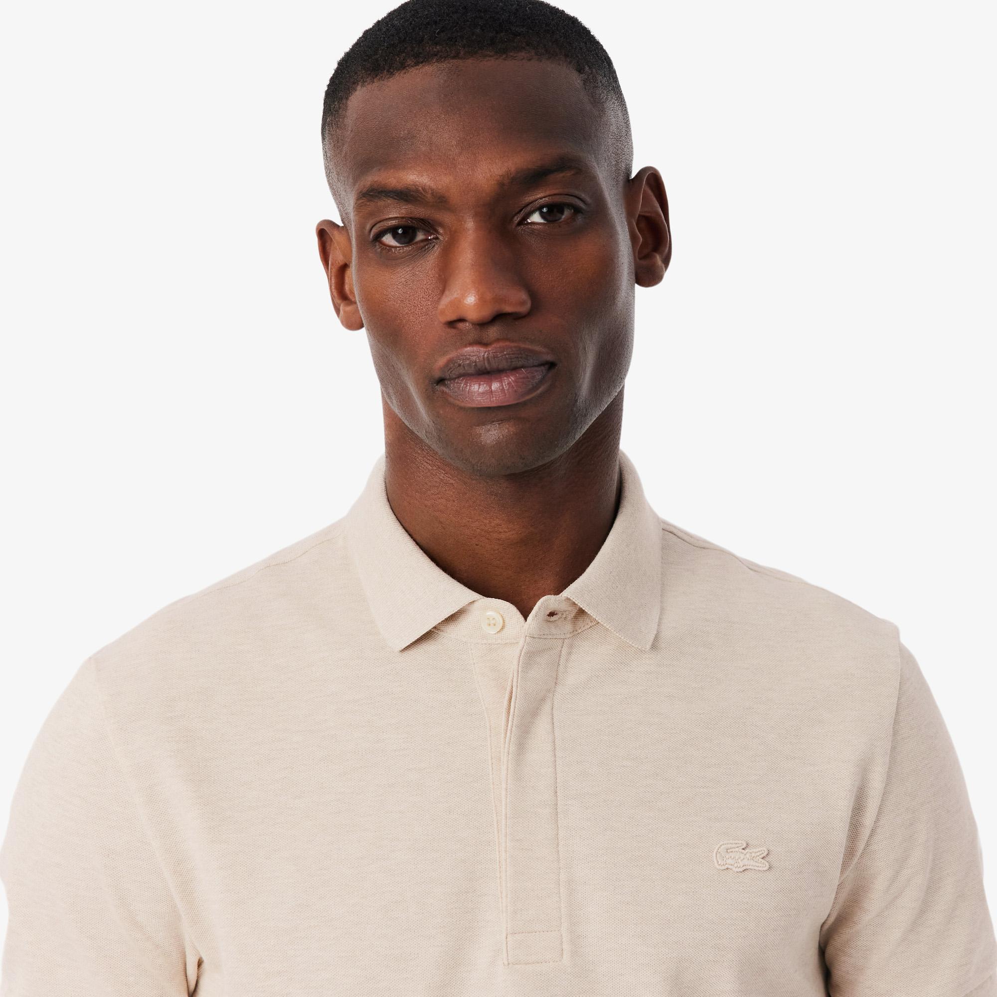 Lacoste Paris Erkek Regular Fit Bej Polo