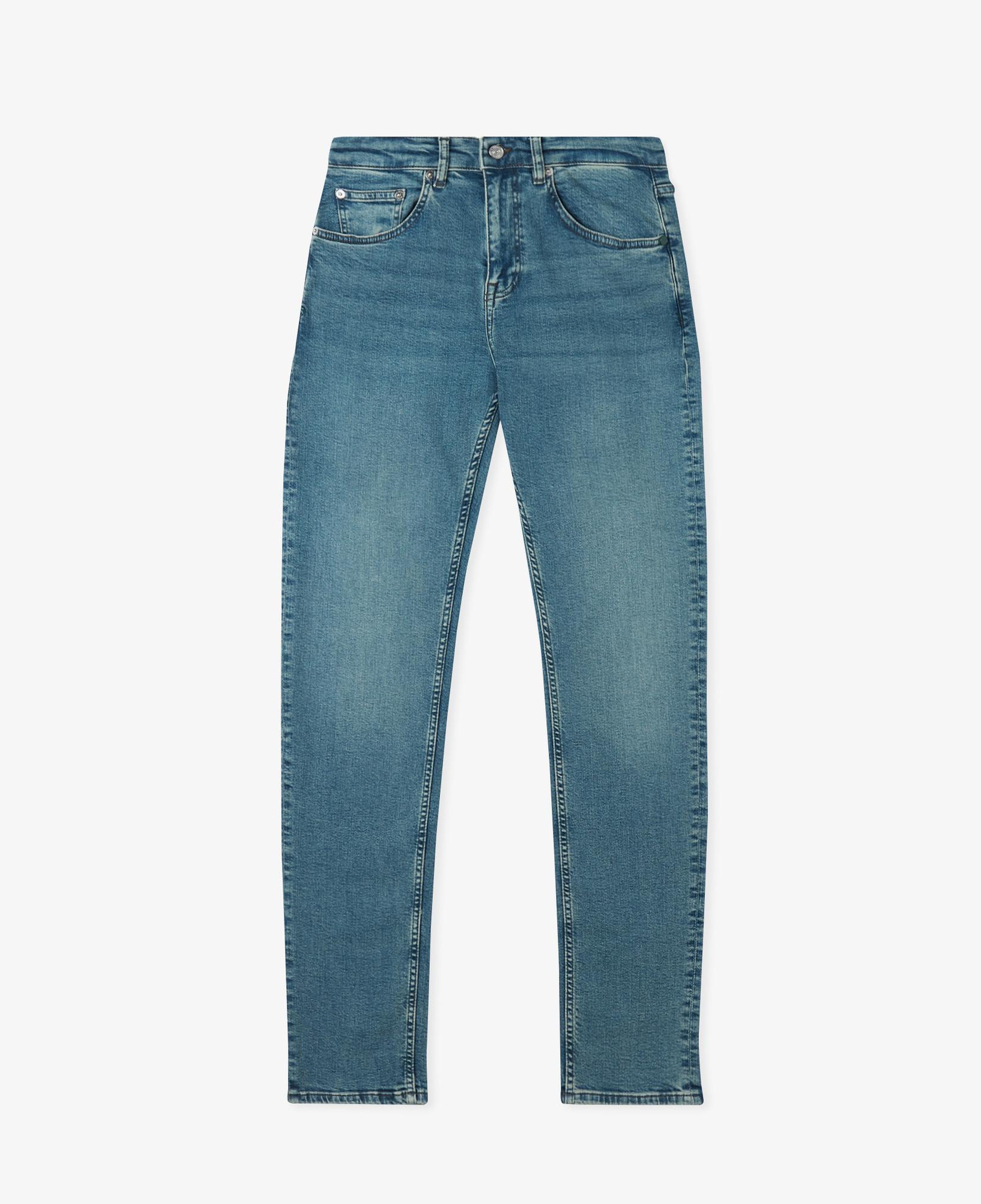 Lacoste Erkek Slim Fit Mavi Jean Pantolon