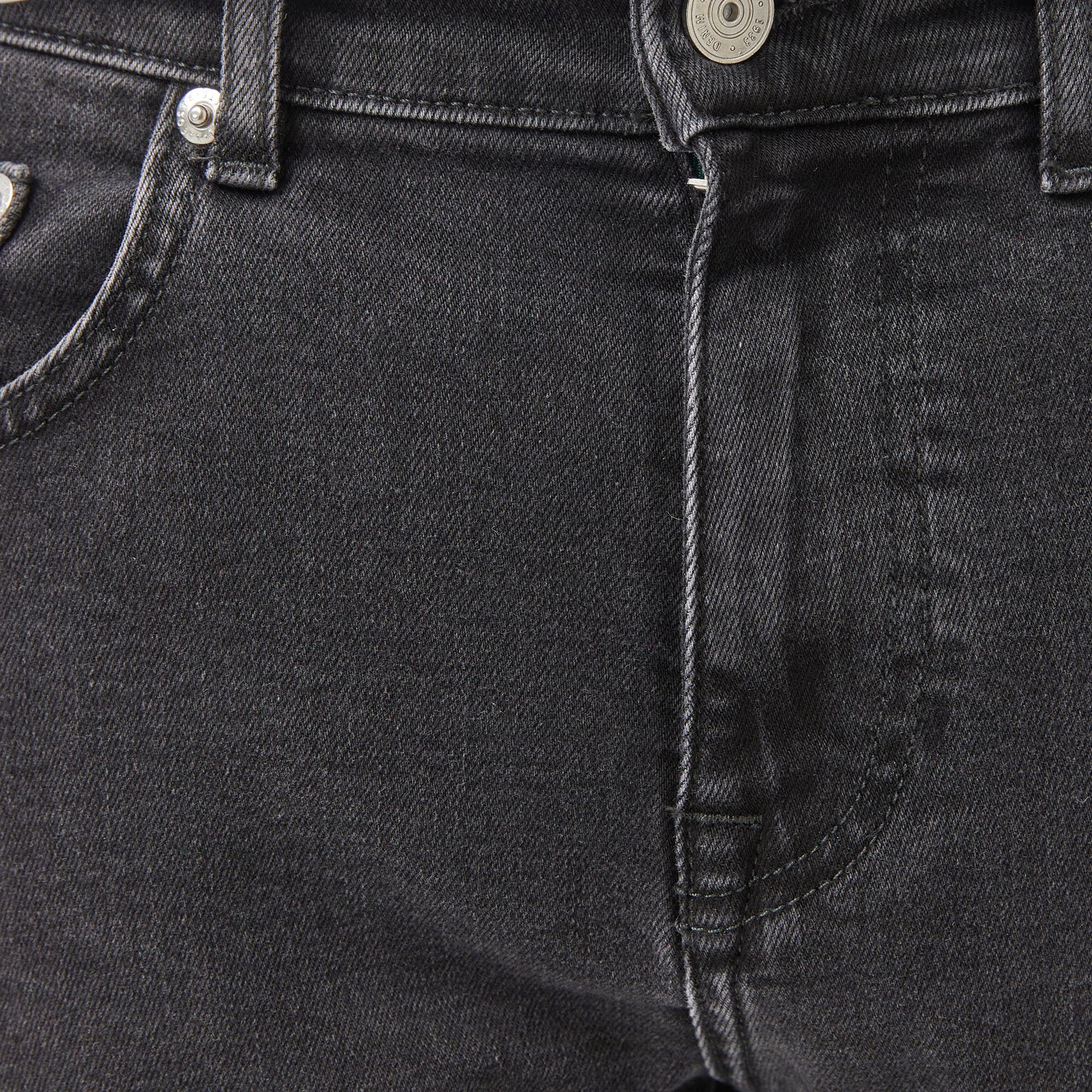 Lacoste Erkek Slim Fit Denim Gri Jean Pantolon
