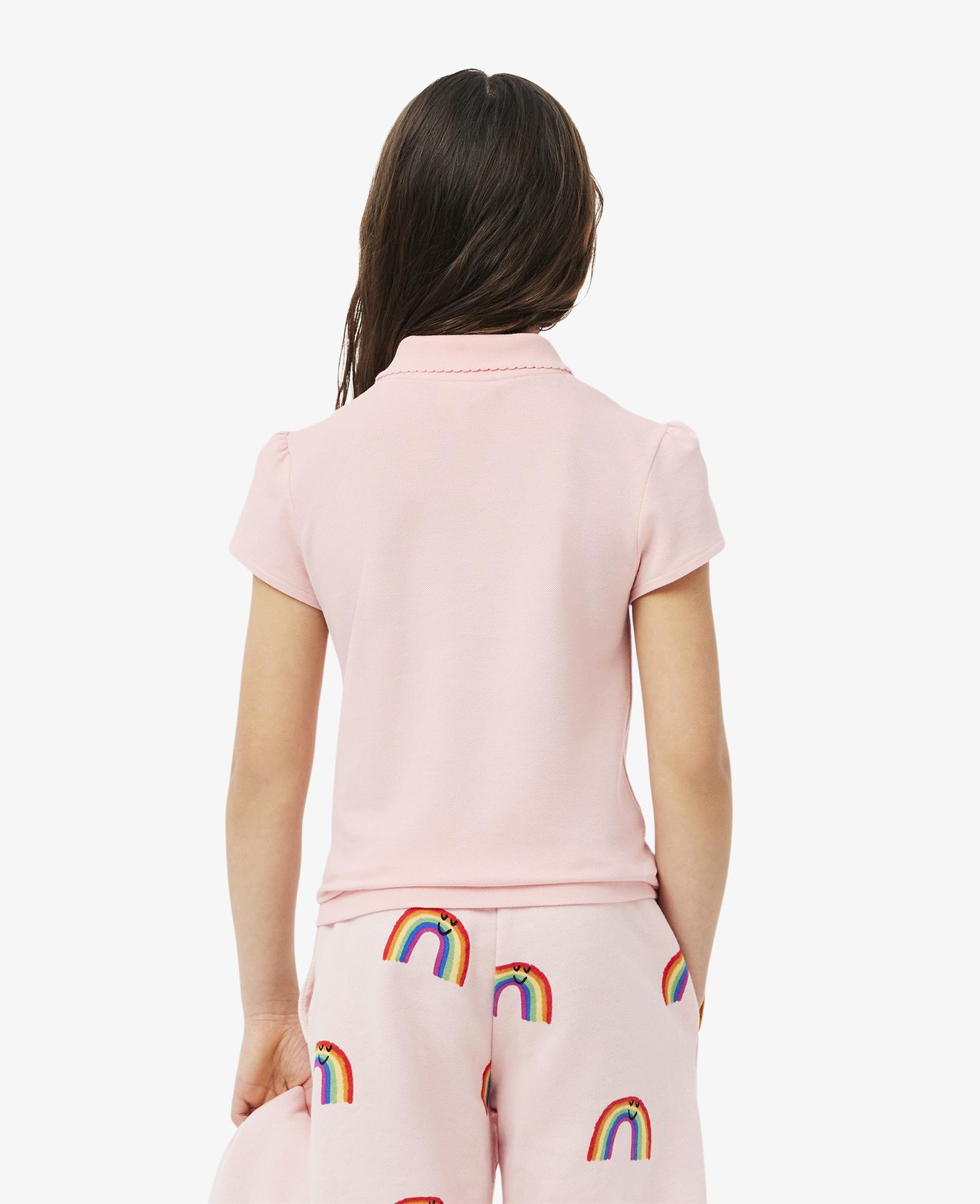 Lacoste Kız Çocuk Pembe Polo