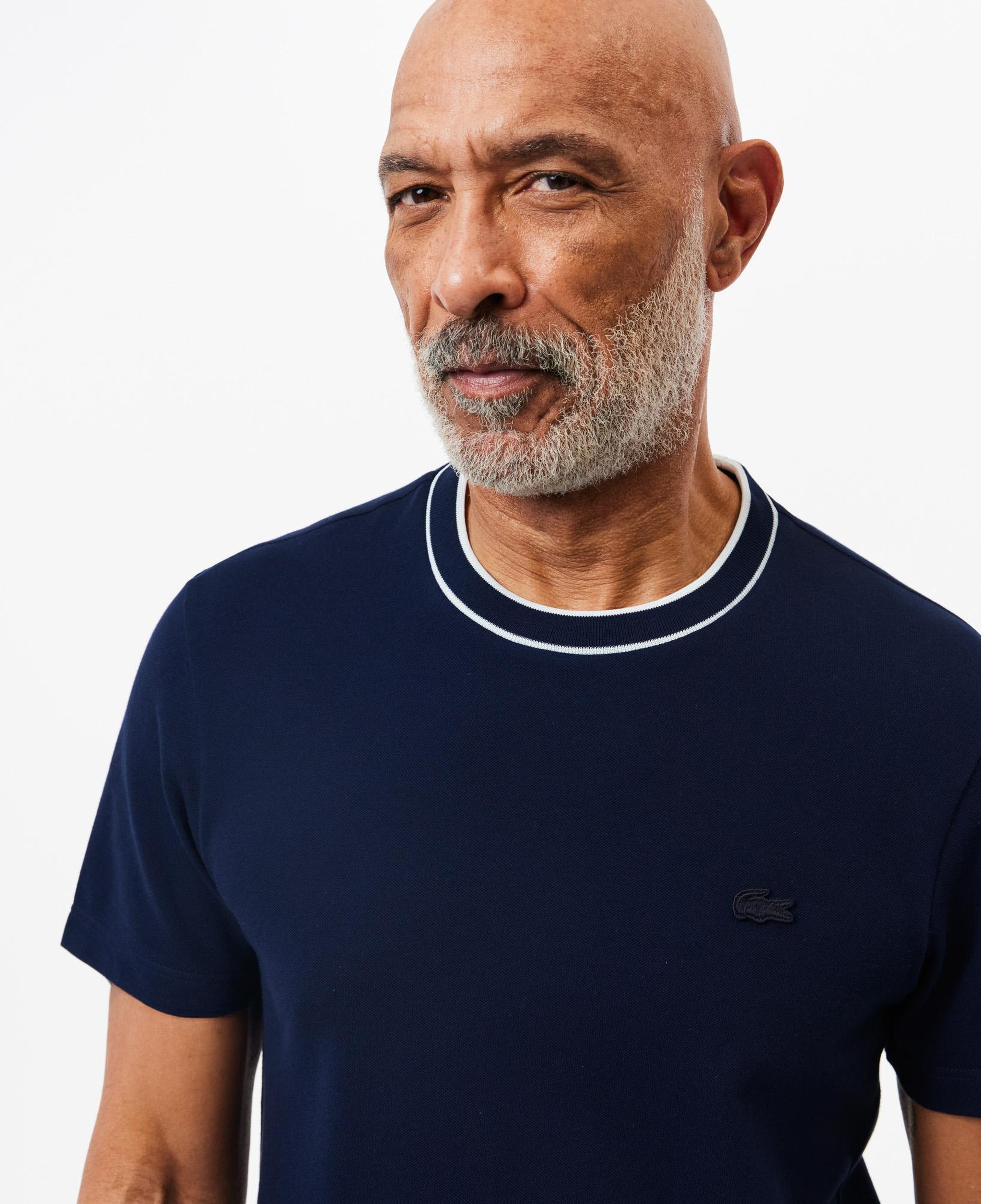 Lacoste Erkek Regular Fit Bisiklet Yaka Lacivert T-Shirt