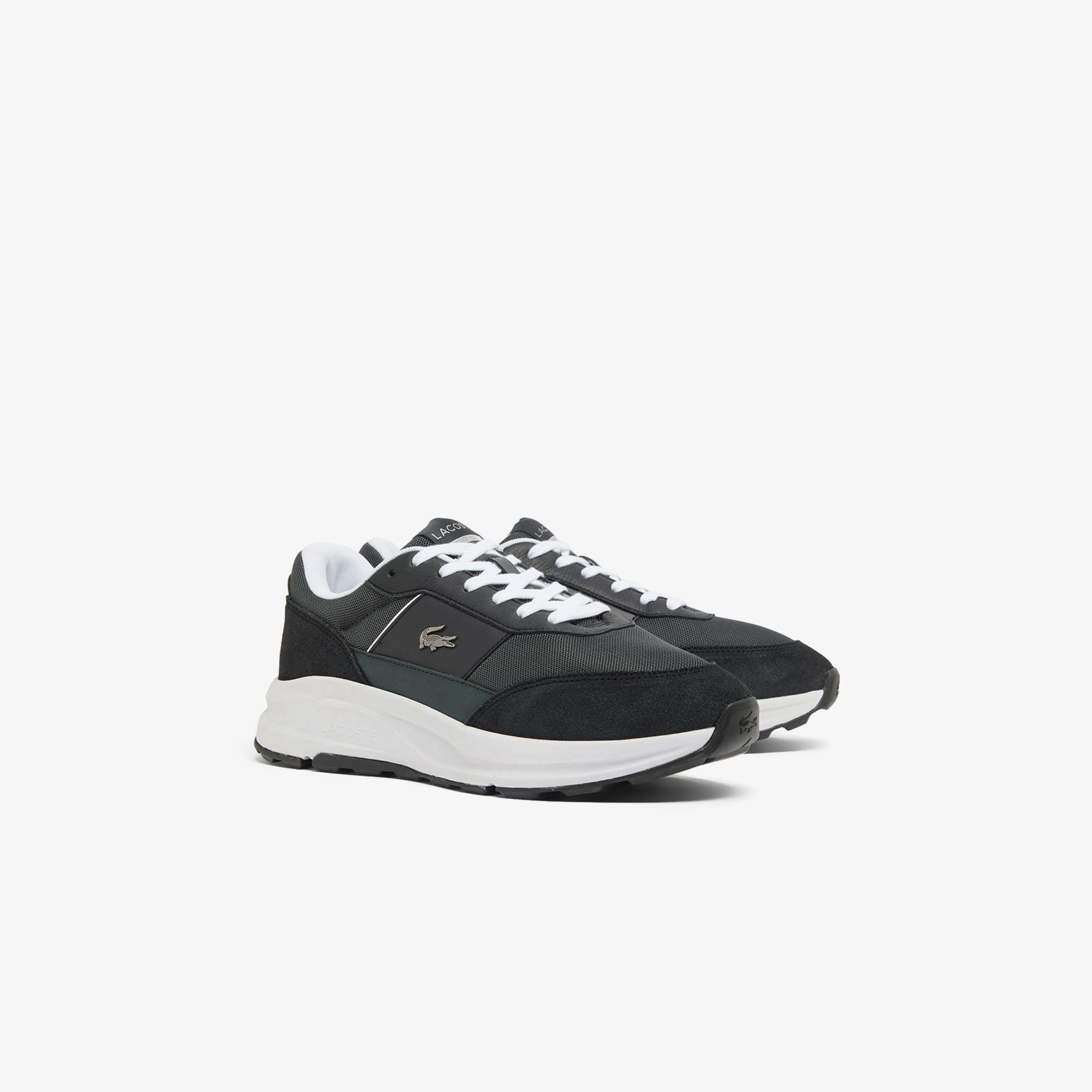 Lacoste Run Set CGR Bar Erkek Koyu Gri Sneaker
