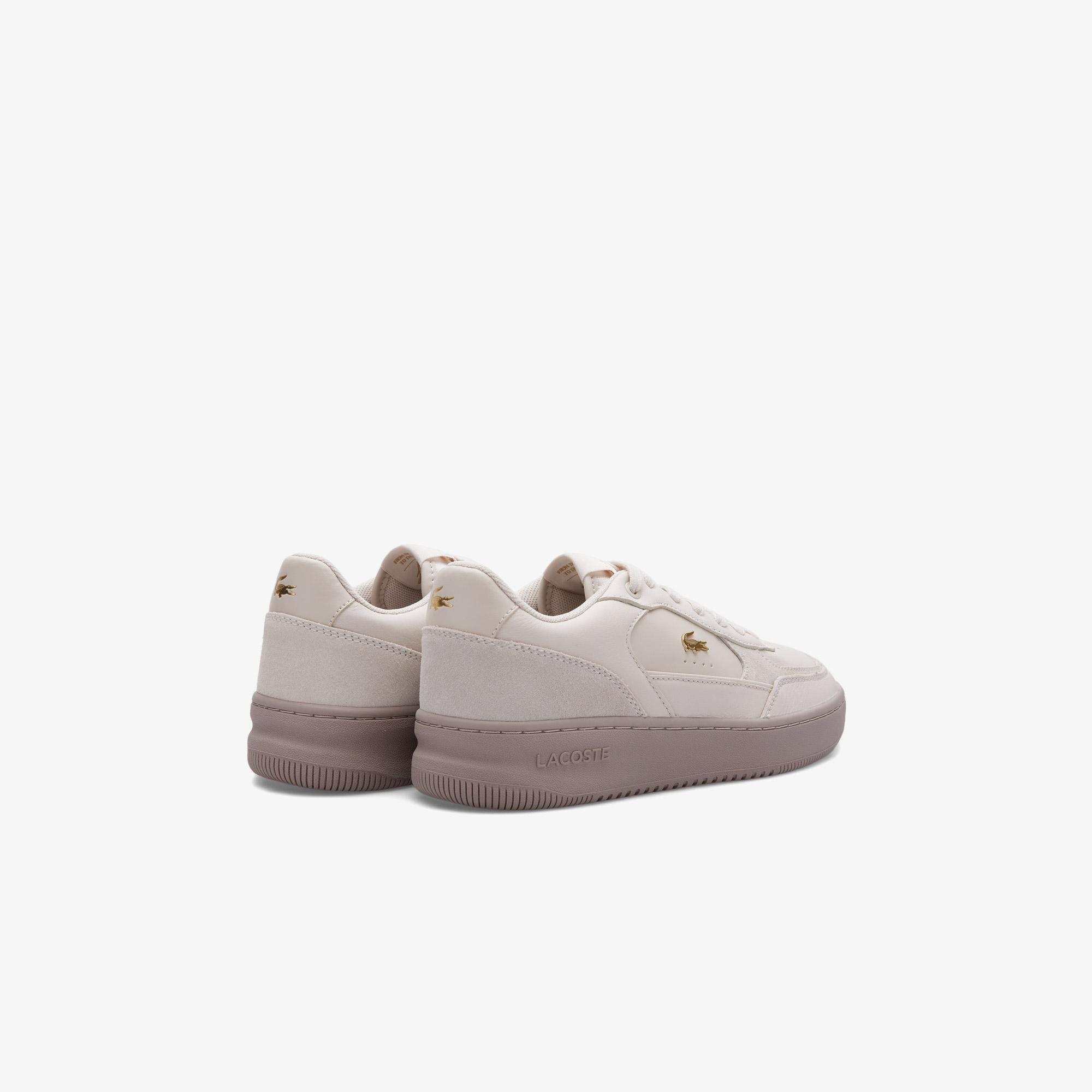 Lacoste L001 Ace Kadın Krem Sneaker