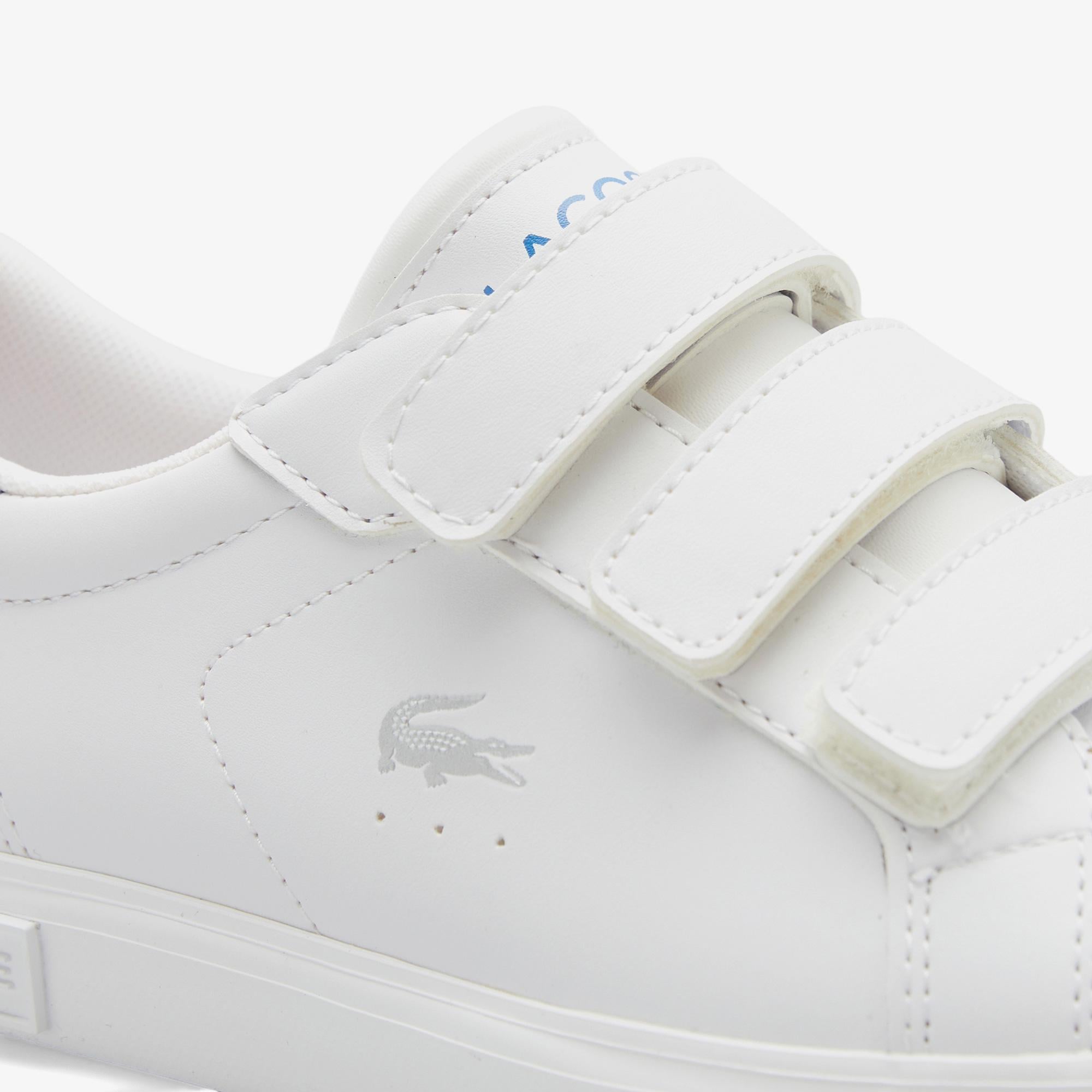 Lacoste Powercourt Çocuk Beyaz Sneaker