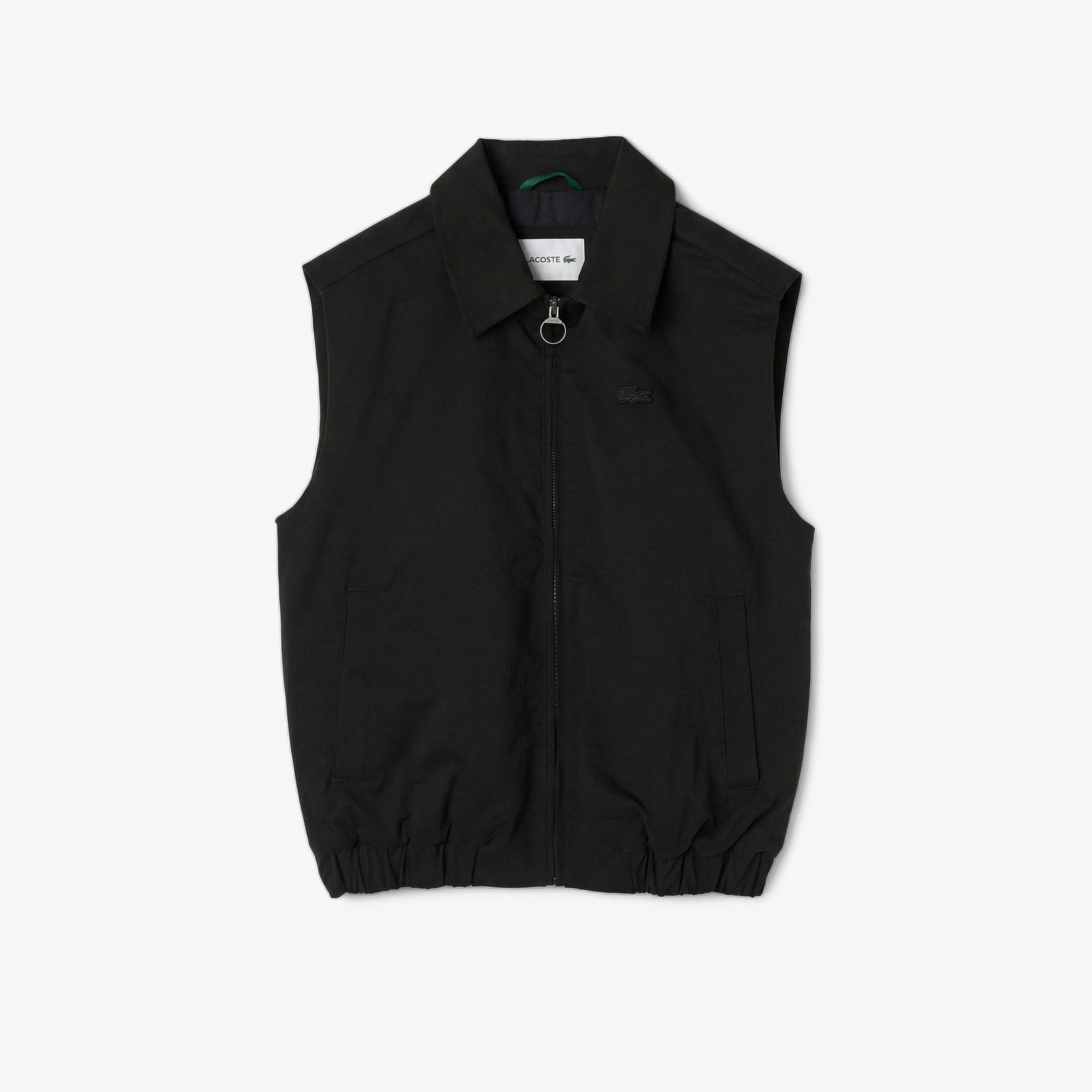 Lacoste Kadın Regular Fit Siyah Yelek