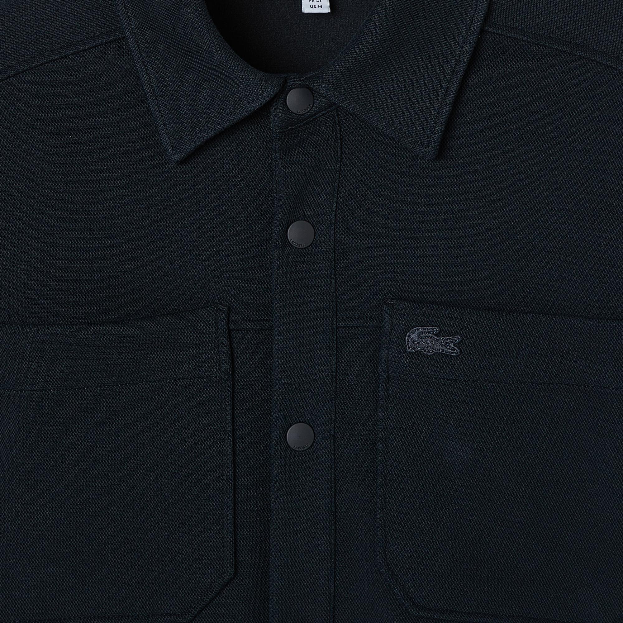 Lacoste Erkek Regular Fit Lacivert Gömlek