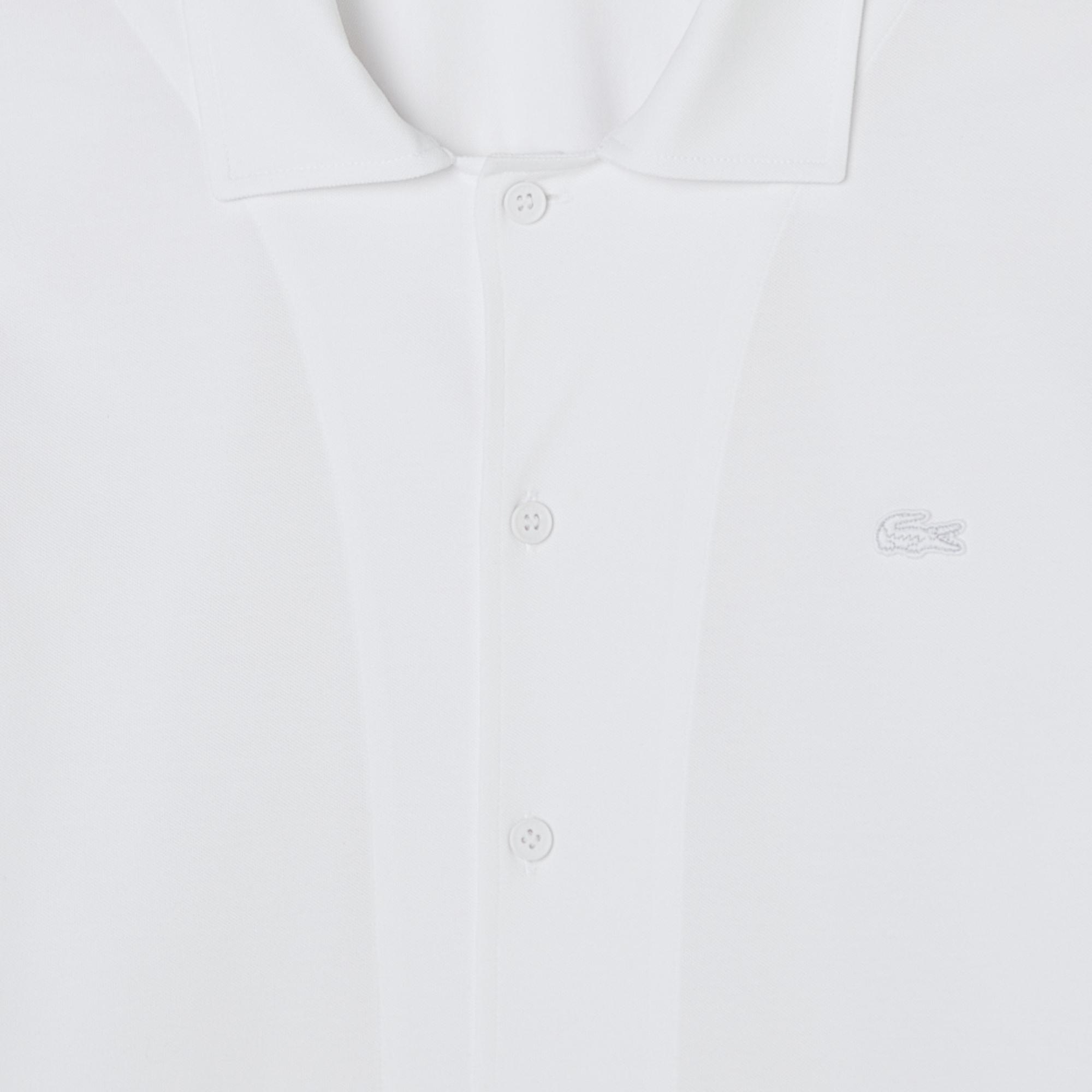 Lacoste Erkek Slim Fit Beyaz Gömlek