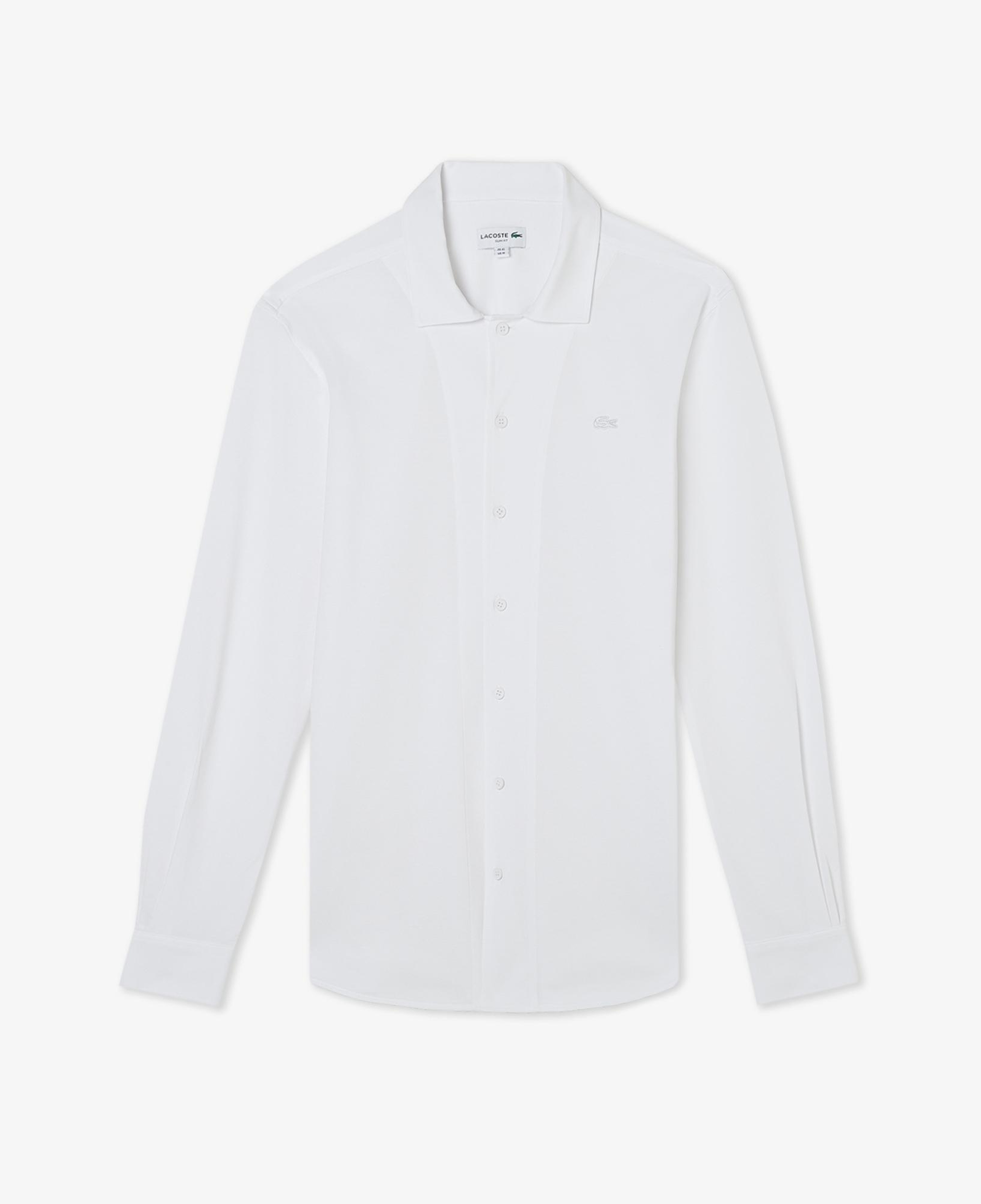 Lacoste Erkek Slim Fit Beyaz Gömlek