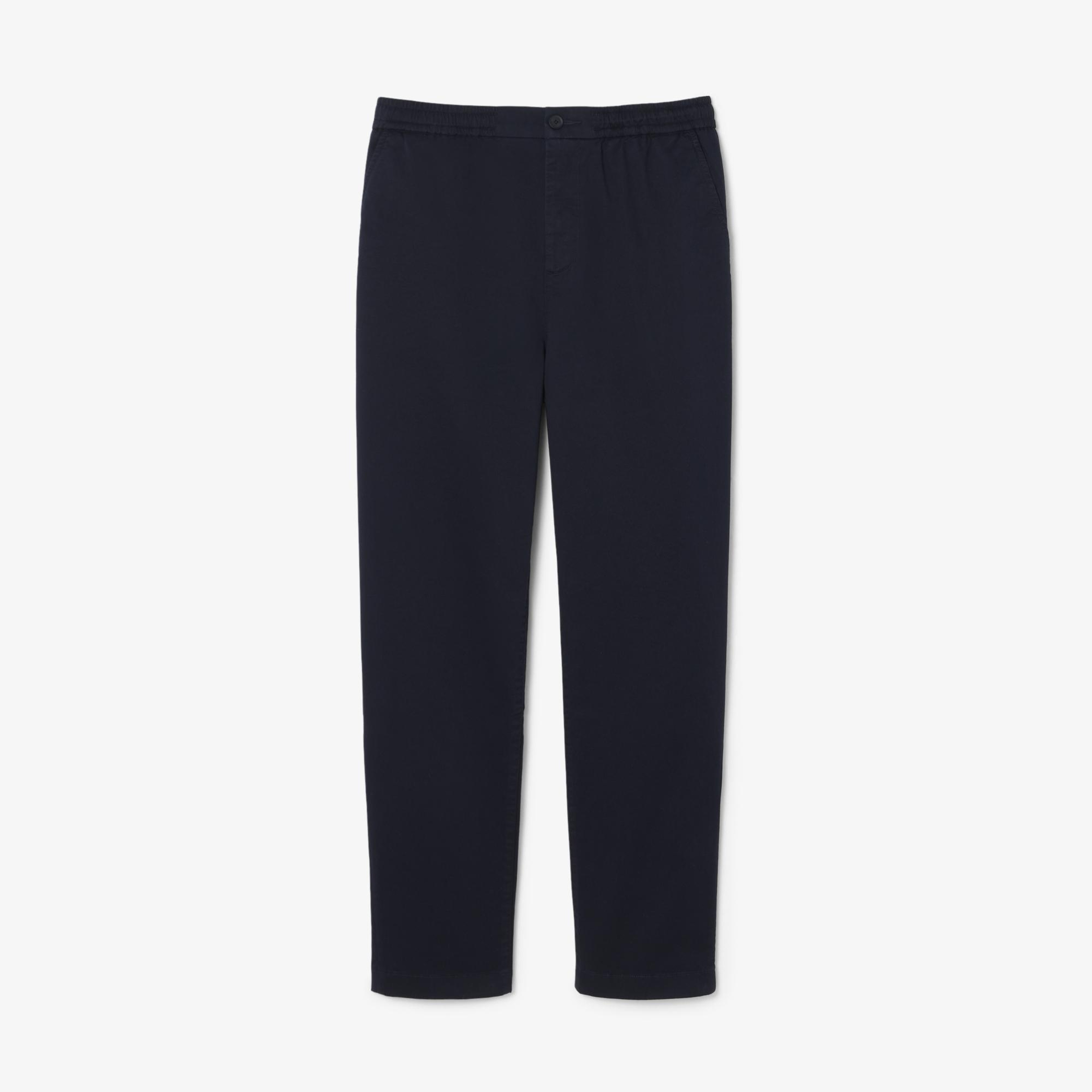 Lacoste Erkek Regular Fit Lacivert Chino Pantolon