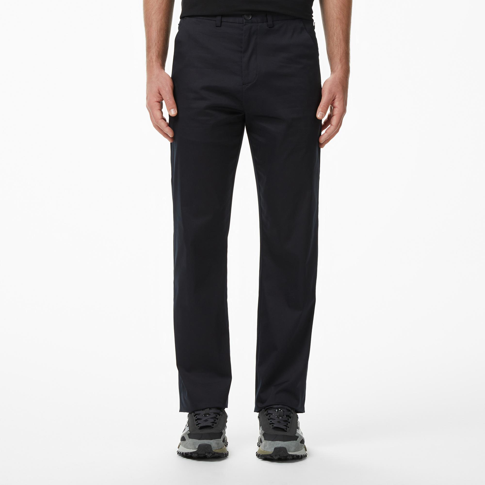 Lacoste Erkek Regular Fit Siyah Chino Pantolon