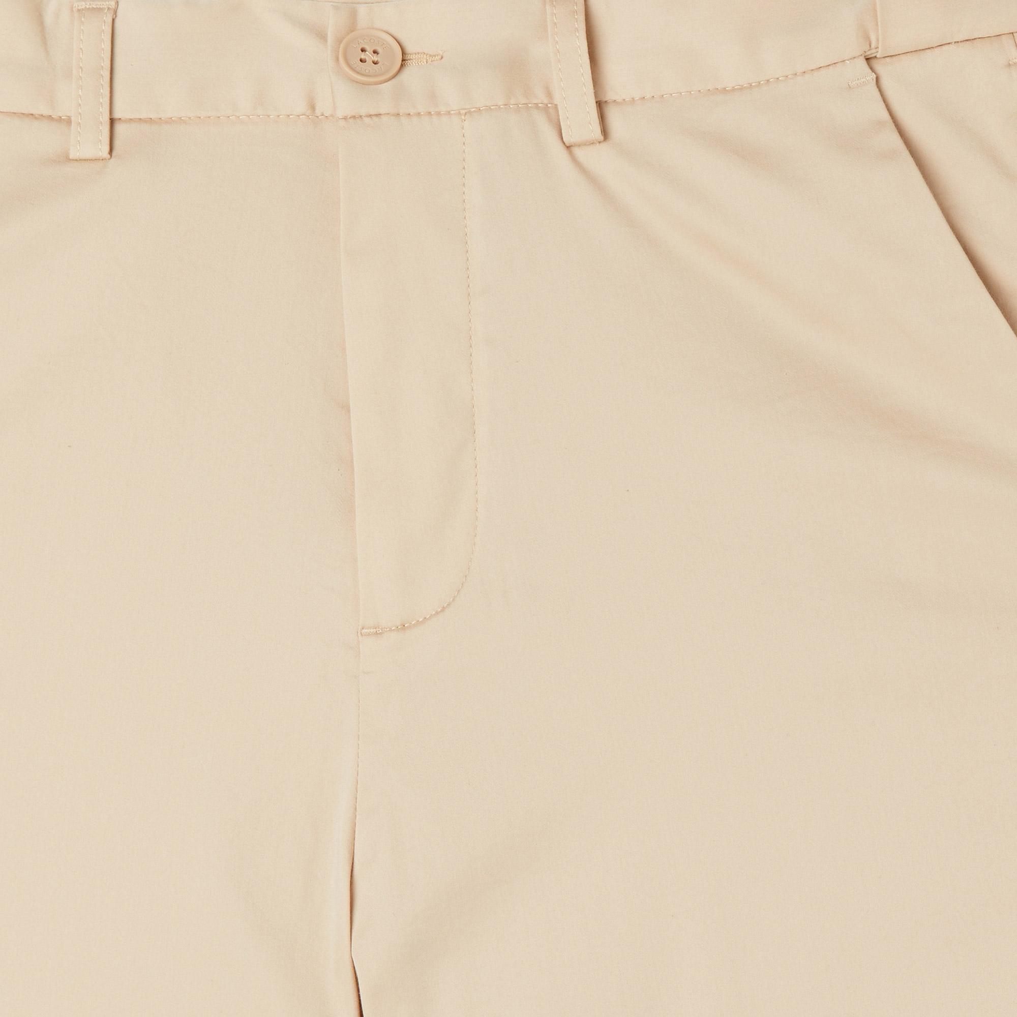 Lacoste Erkek Regular Fit Bej Chino Pantolon