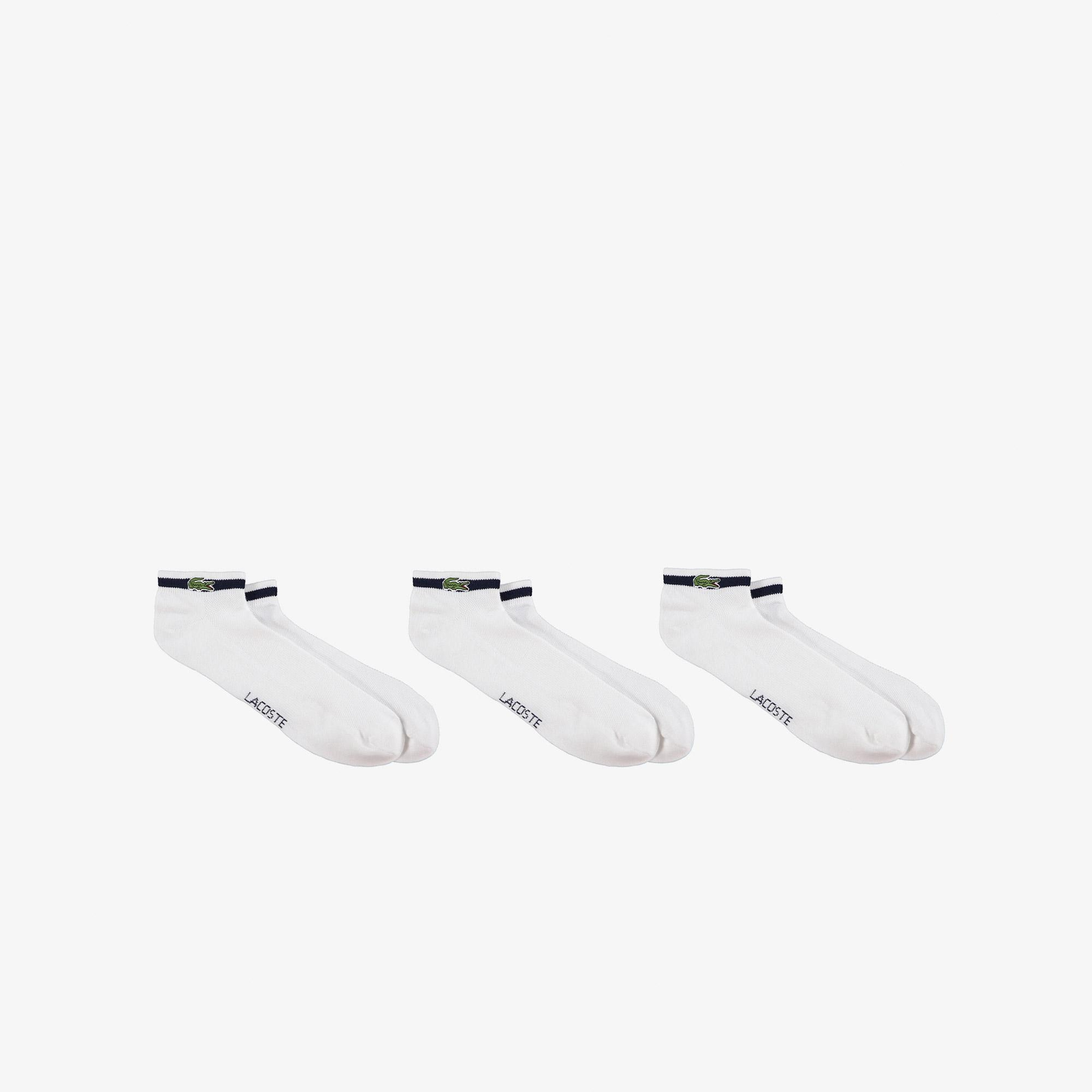 Lacoste Unisex Beyaz Çorap