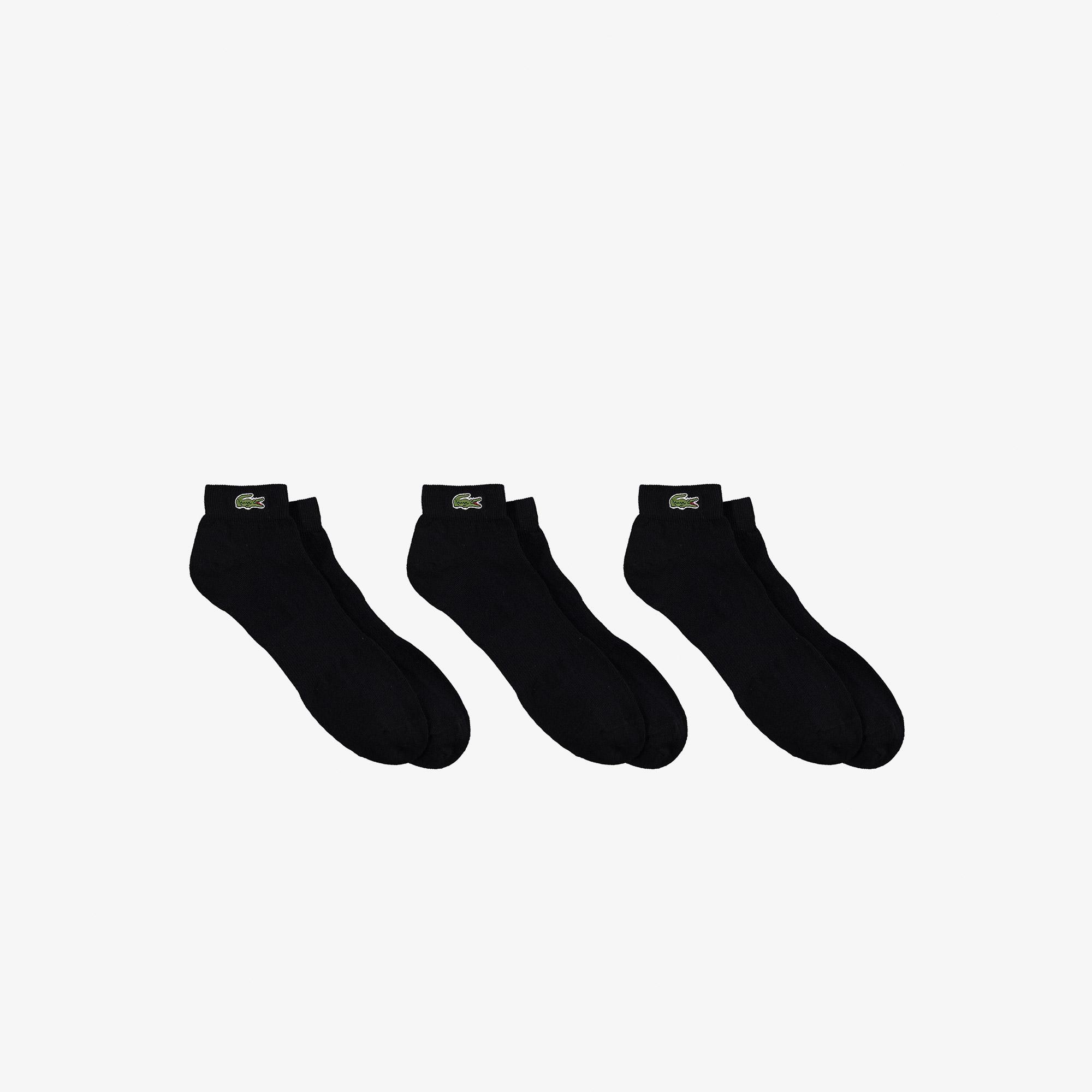 Lacoste Unisex Siyah Çorap