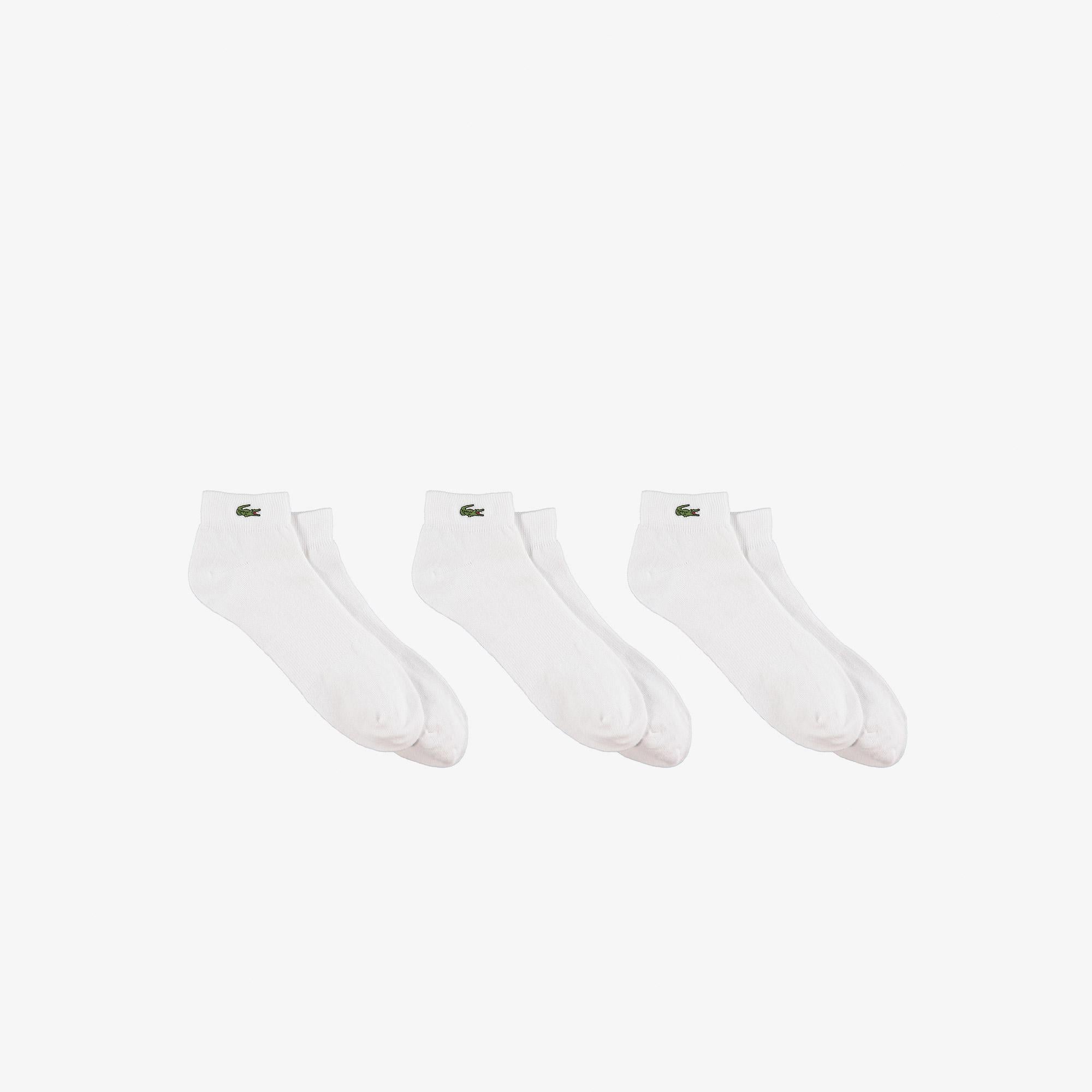 Lacoste Unisex Beyaz Çorap