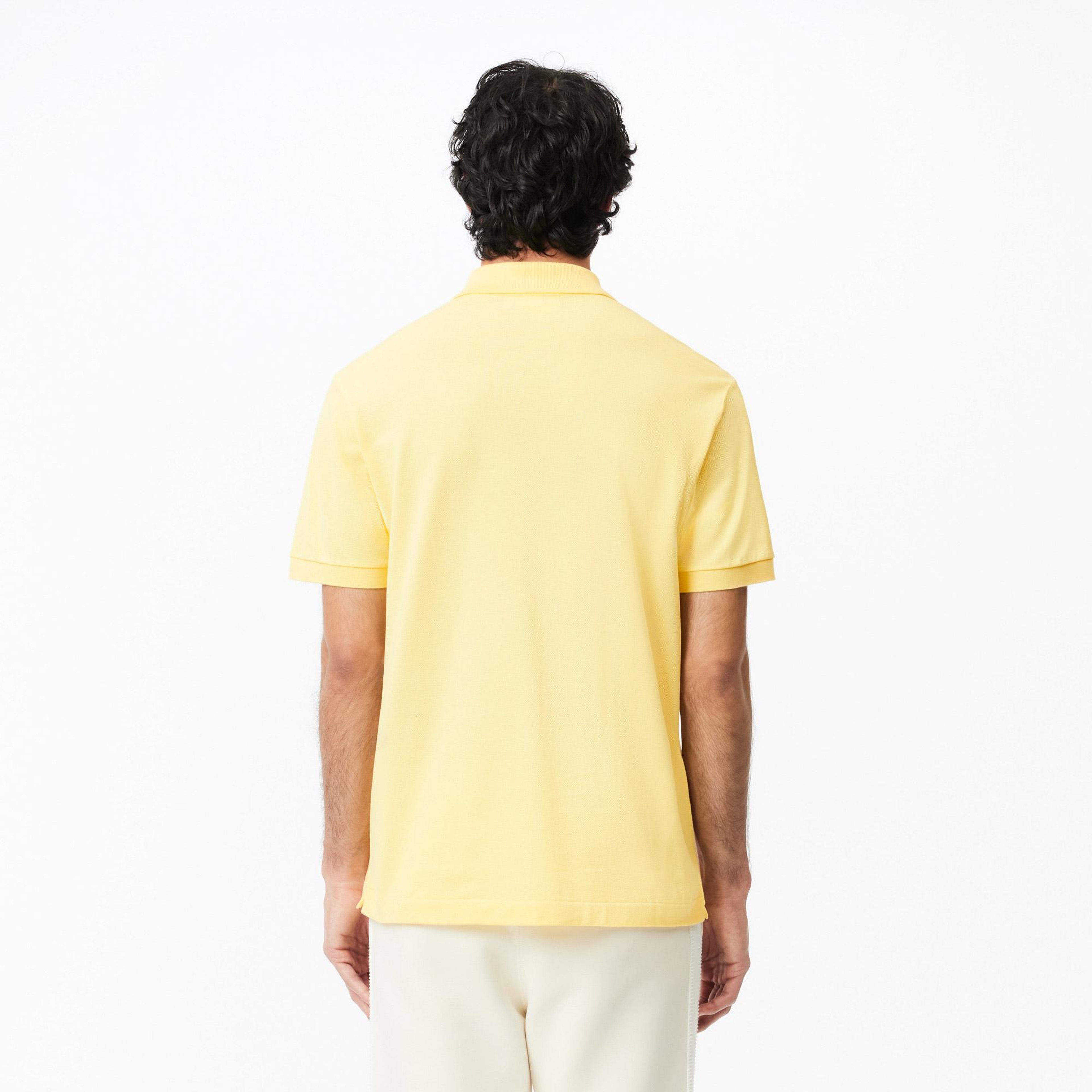 Lacoste L.12.12 Erkek Classic Fit Sarı Polo