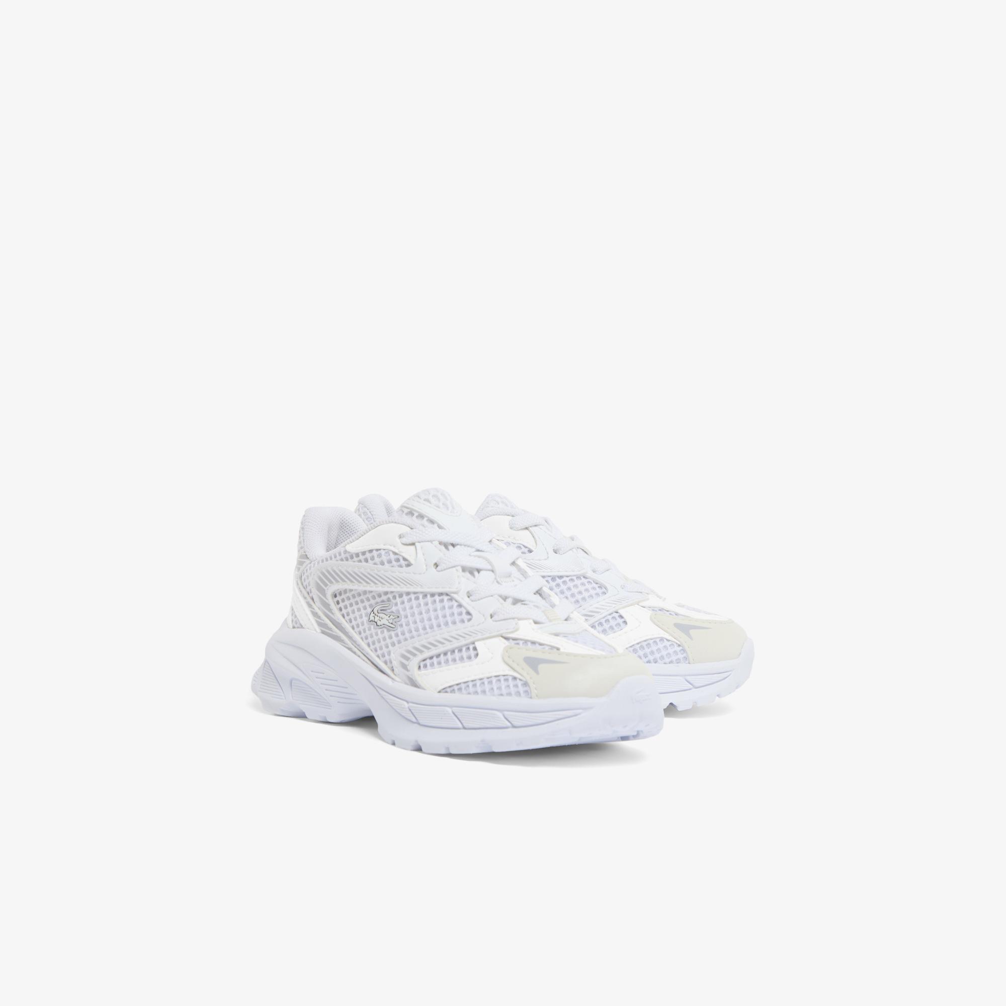 Lacoste L003 Neo Shot Çocuk Beyaz Sneaker