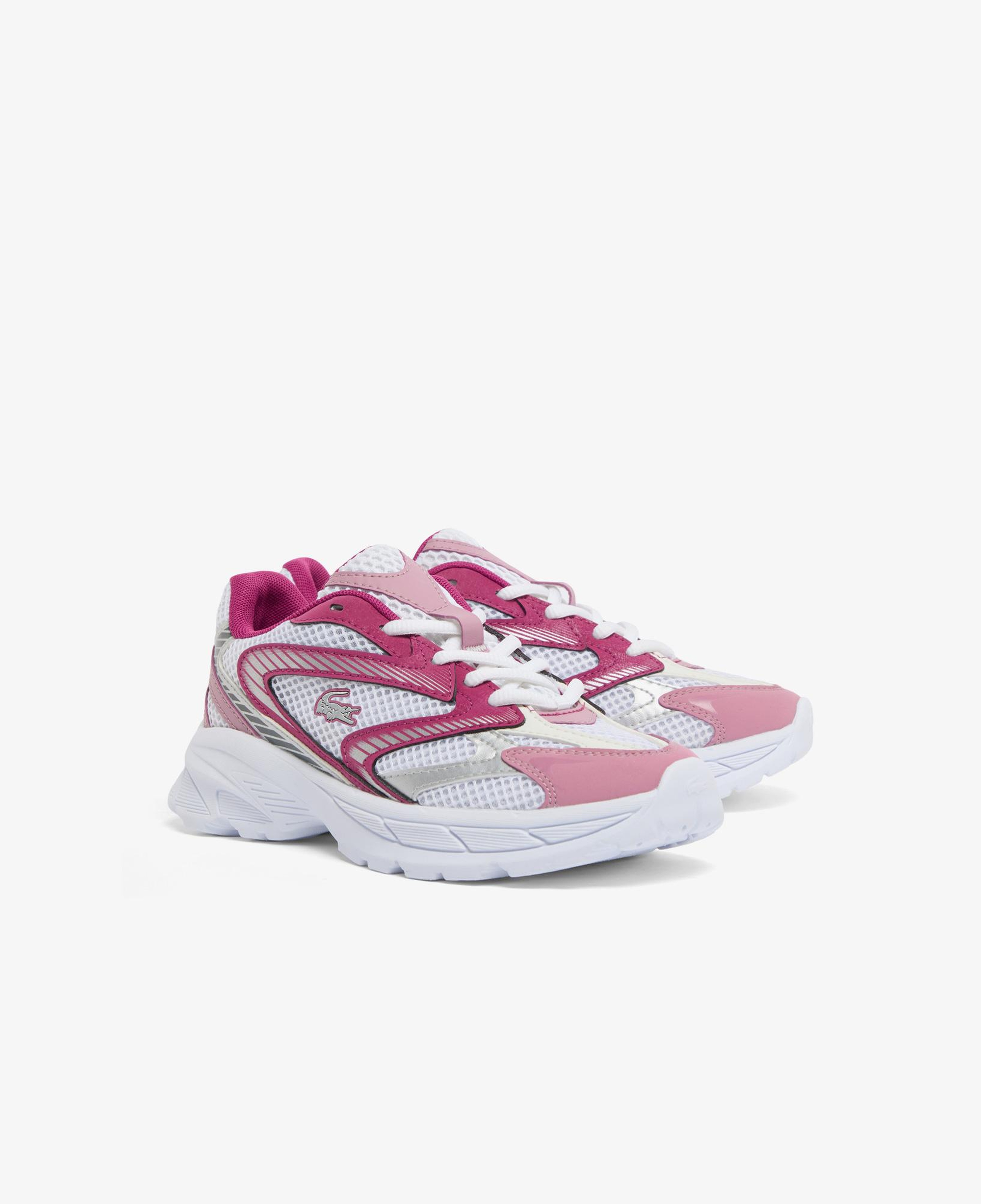 Lacoste L003 Neo Shot Çocuk Beyaz Sneaker