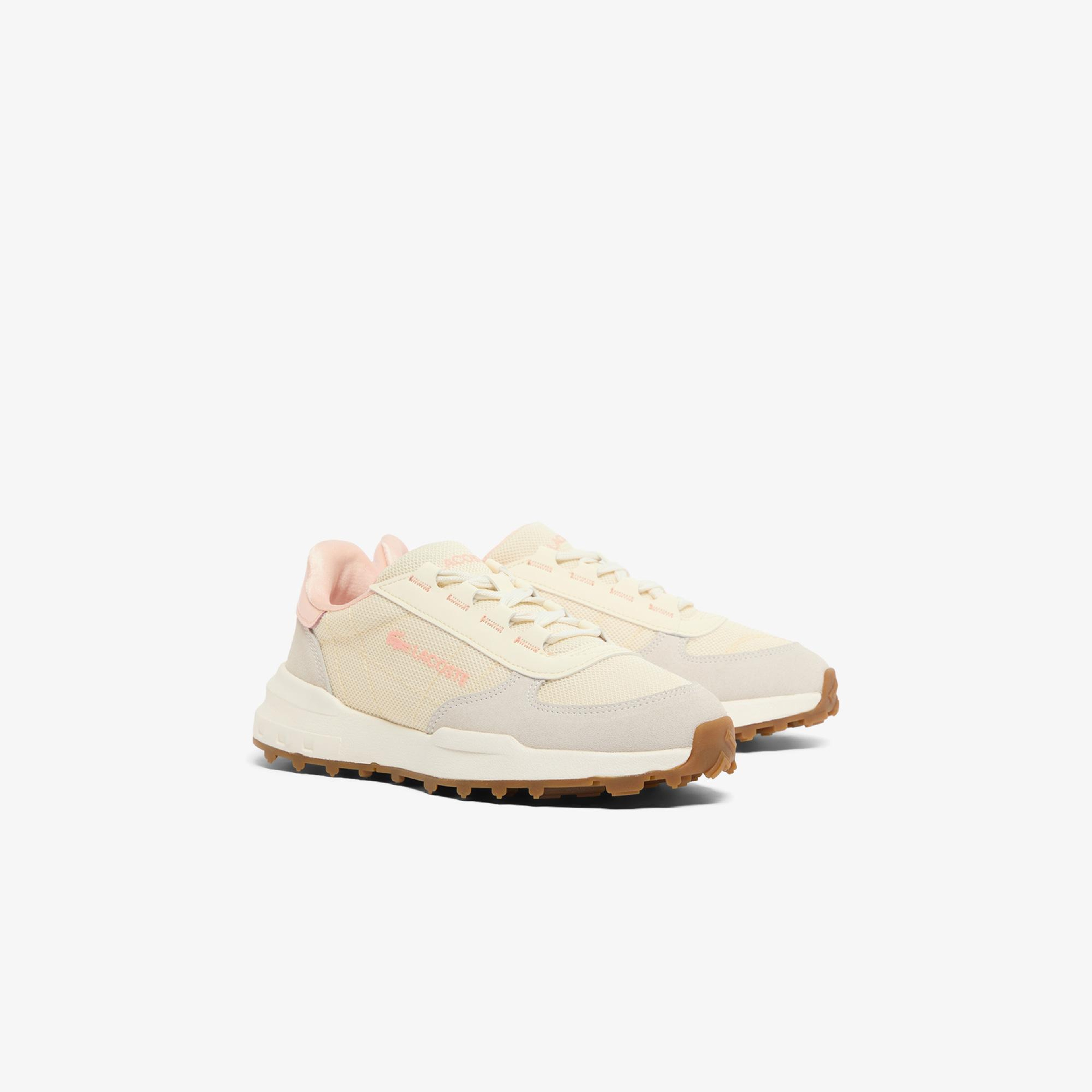 Lacoste Elite Active Evo Kadın Krem Sneaker