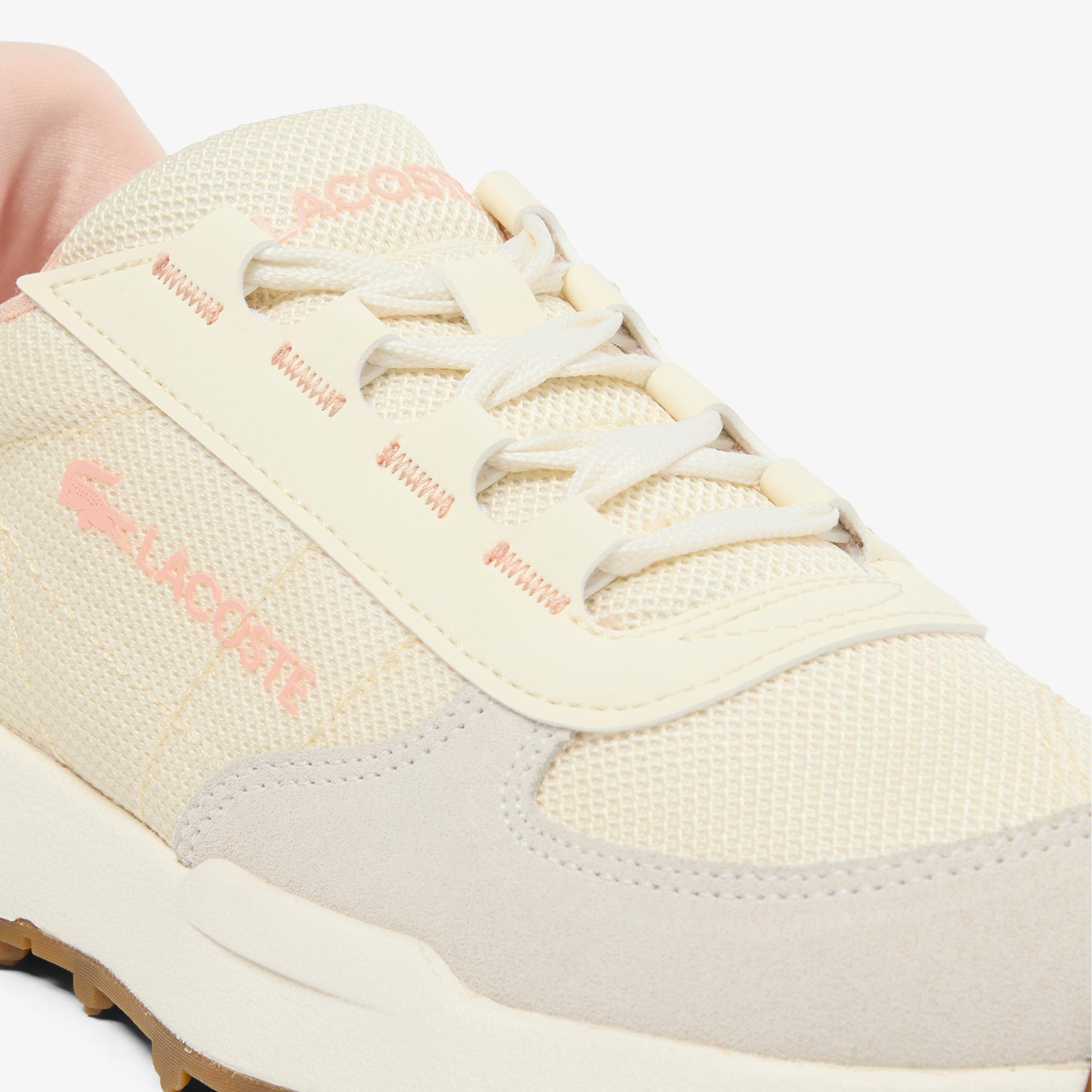 Lacoste Elite Active Evo Kadın Krem Sneaker
