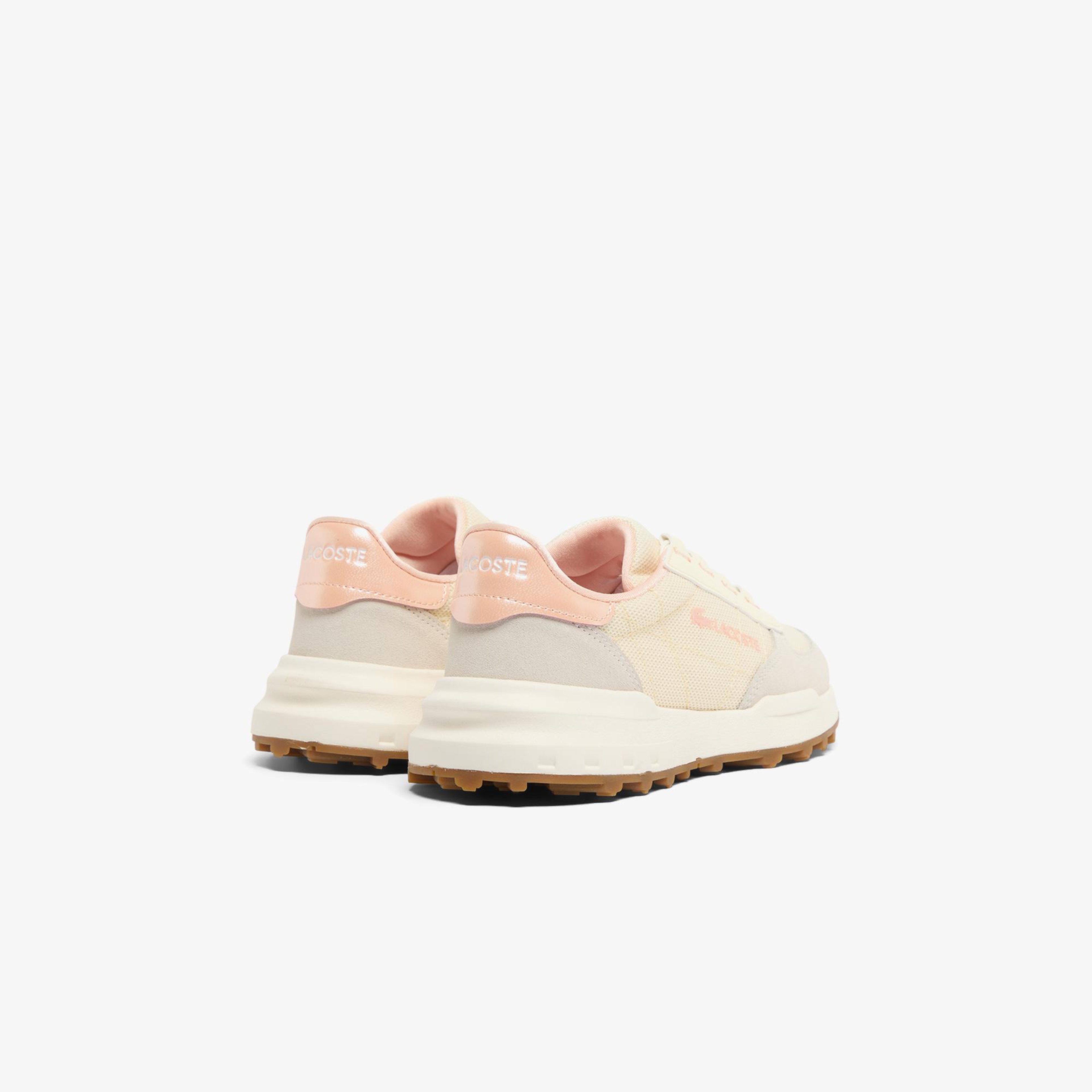 Lacoste Elite Active Evo Kadın Krem Sneaker