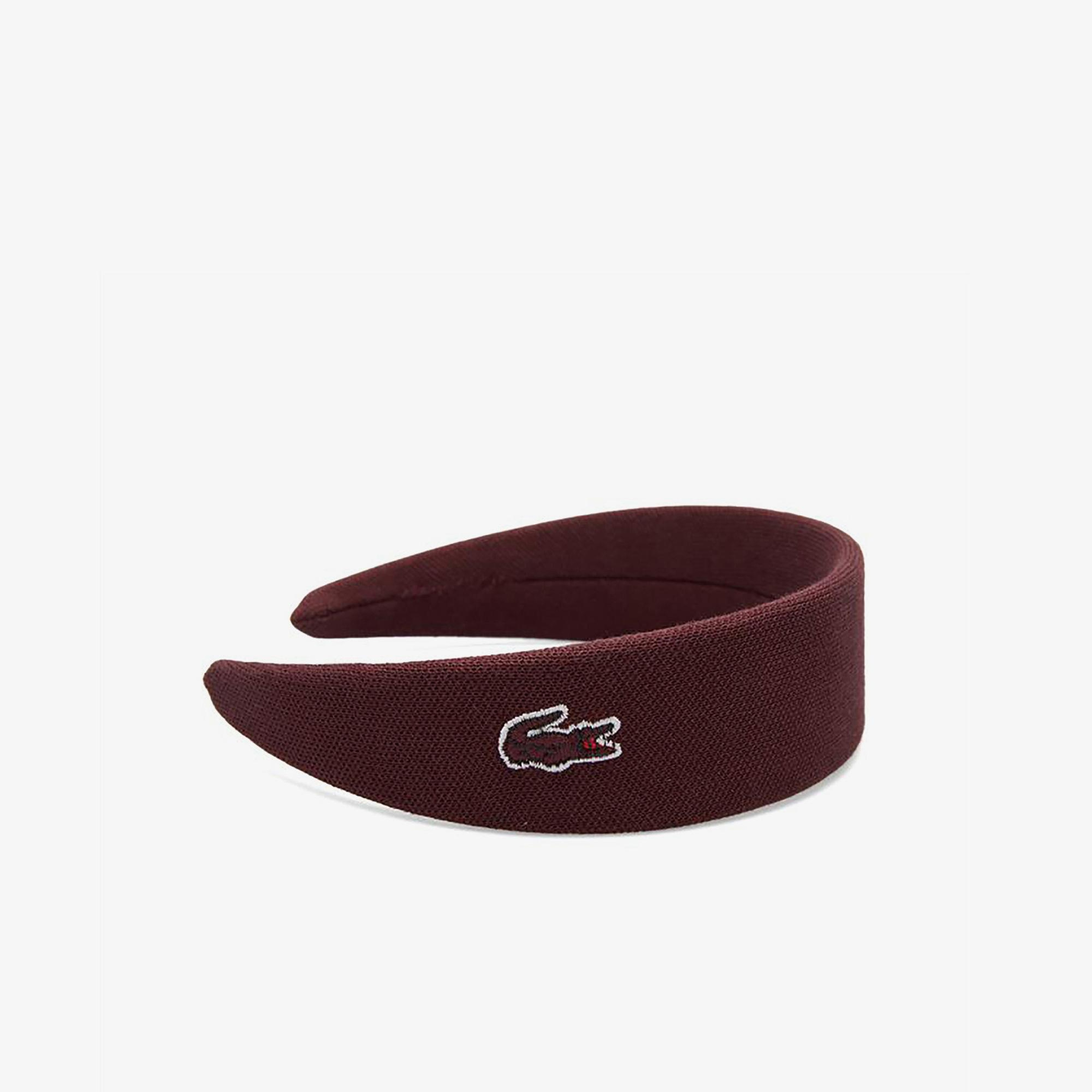 Lacoste Kadın Bordo Saç Bandı