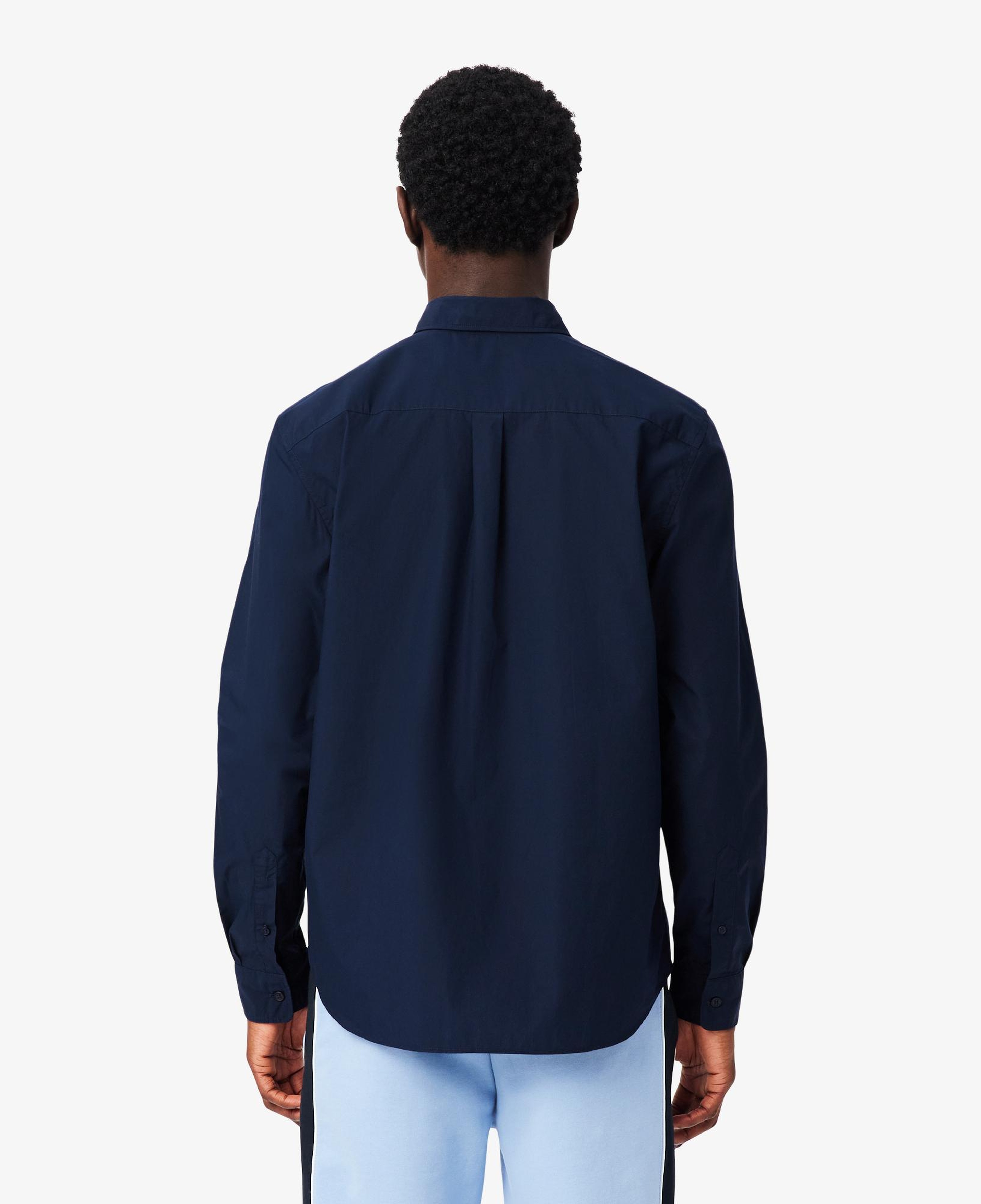 Lacoste Erkek Regular Fit Düğmeli Yaka Lacivert Gömlek