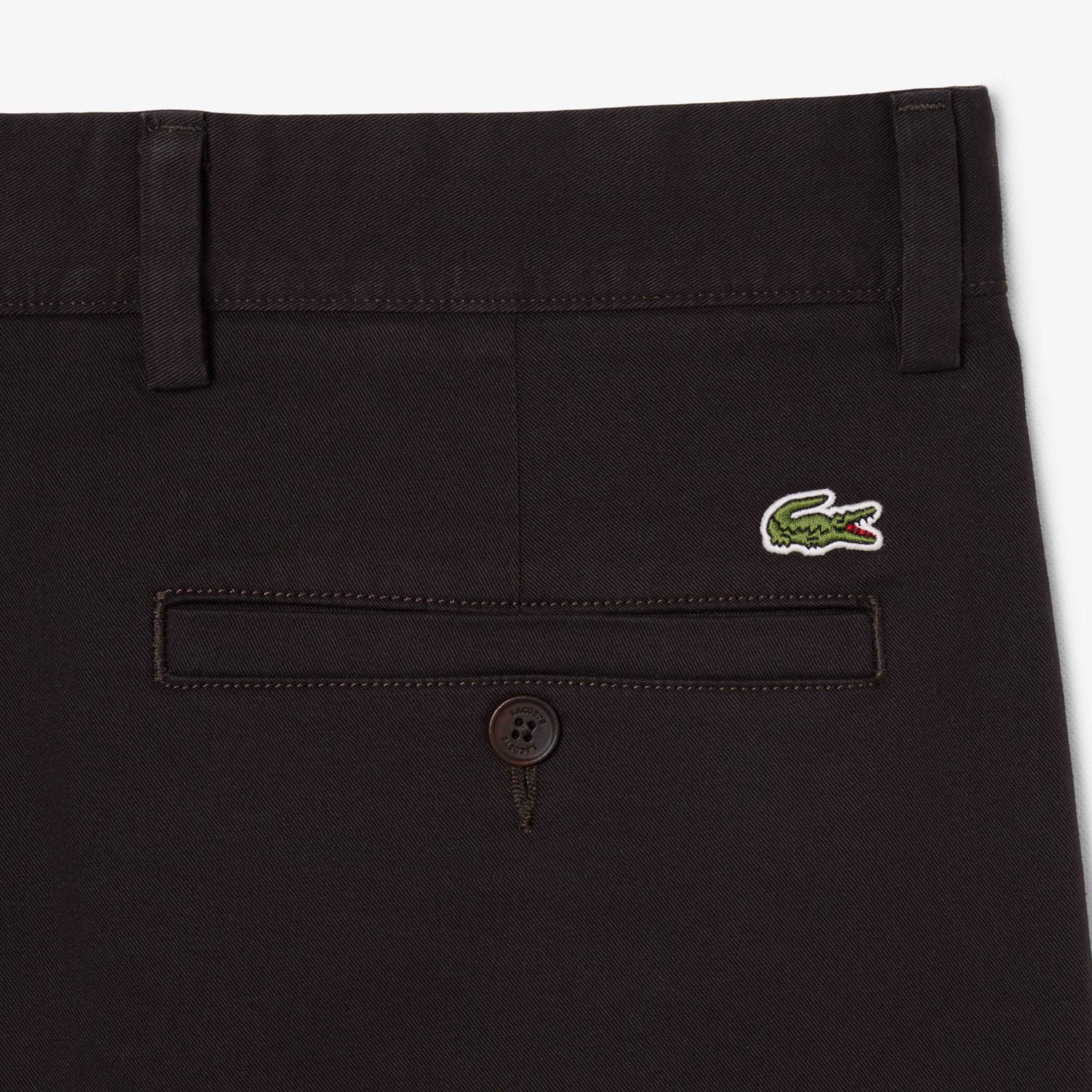 Lacoste Erkek Slim Fit Koyu Kahverengi Bermuda Şort