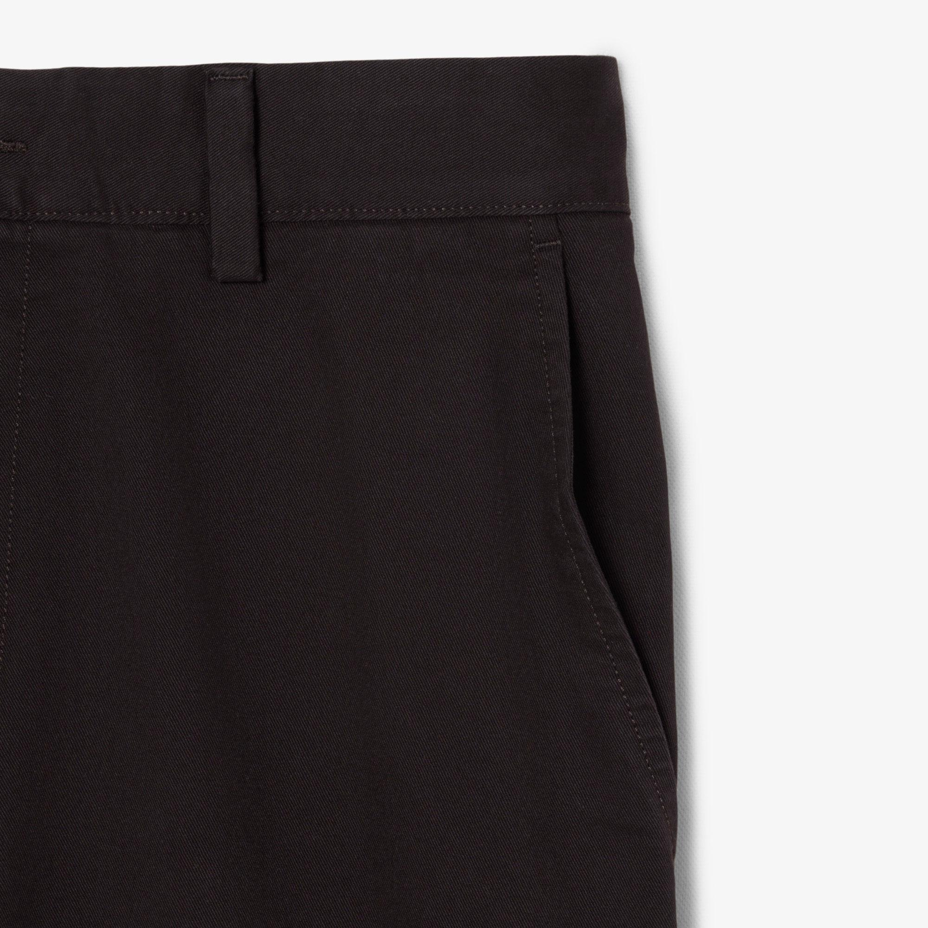 Lacoste Erkek Slim Fit Koyu Kahverengi Bermuda Şort
