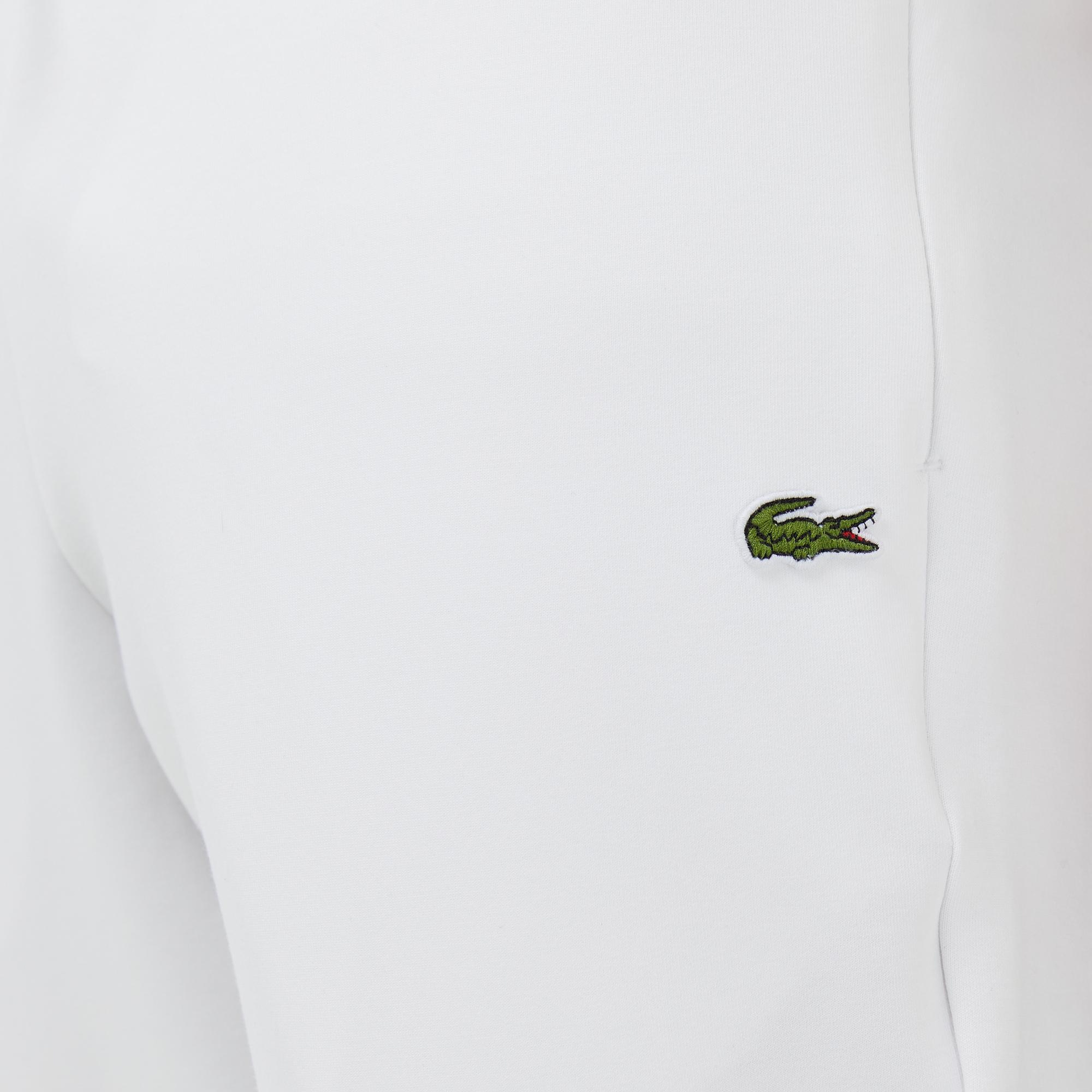 Lacoste Erkek Slim Fit Beyaz Eşofman Altı