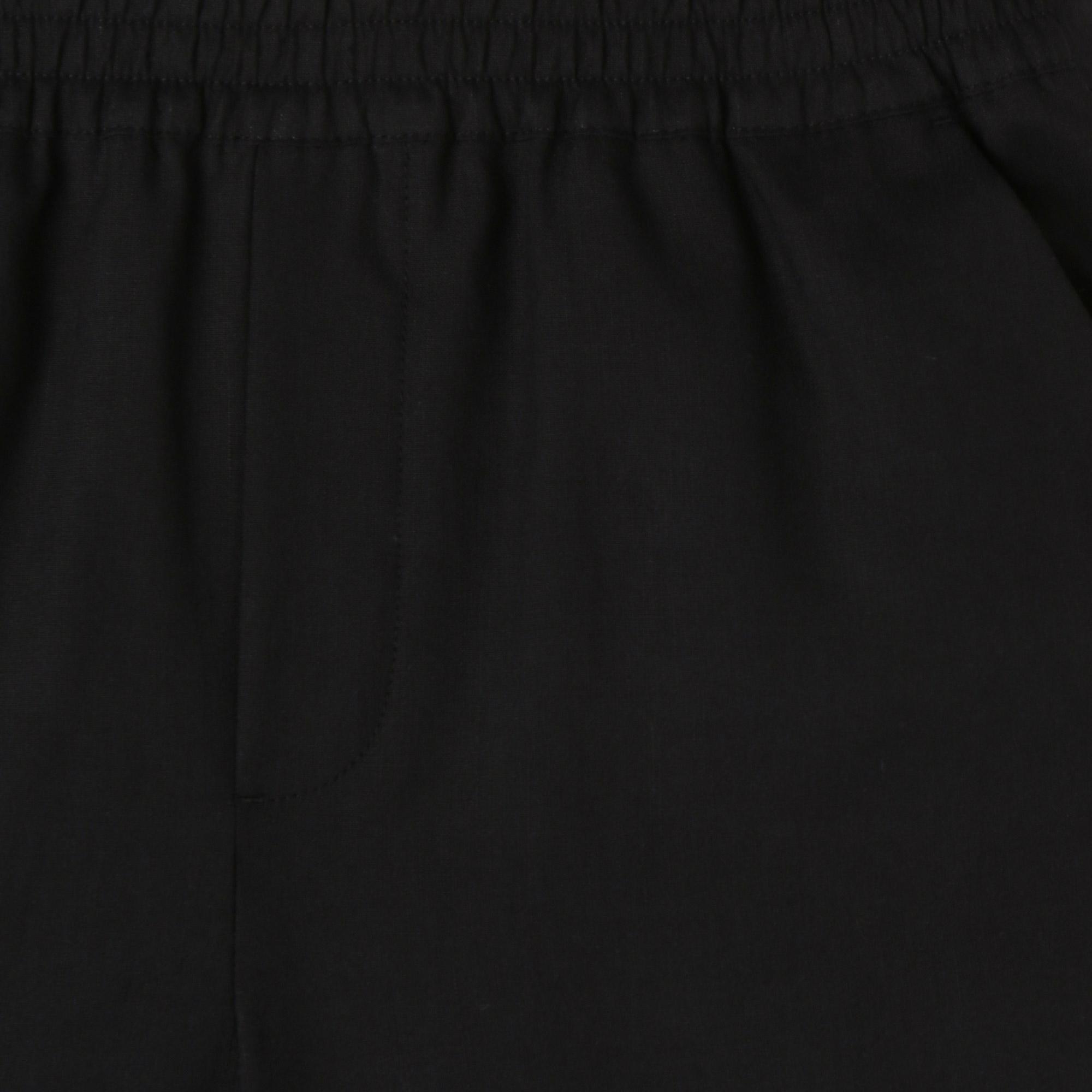 Lacoste Kadın Relaxed Fit Siyah Bermuda Şort