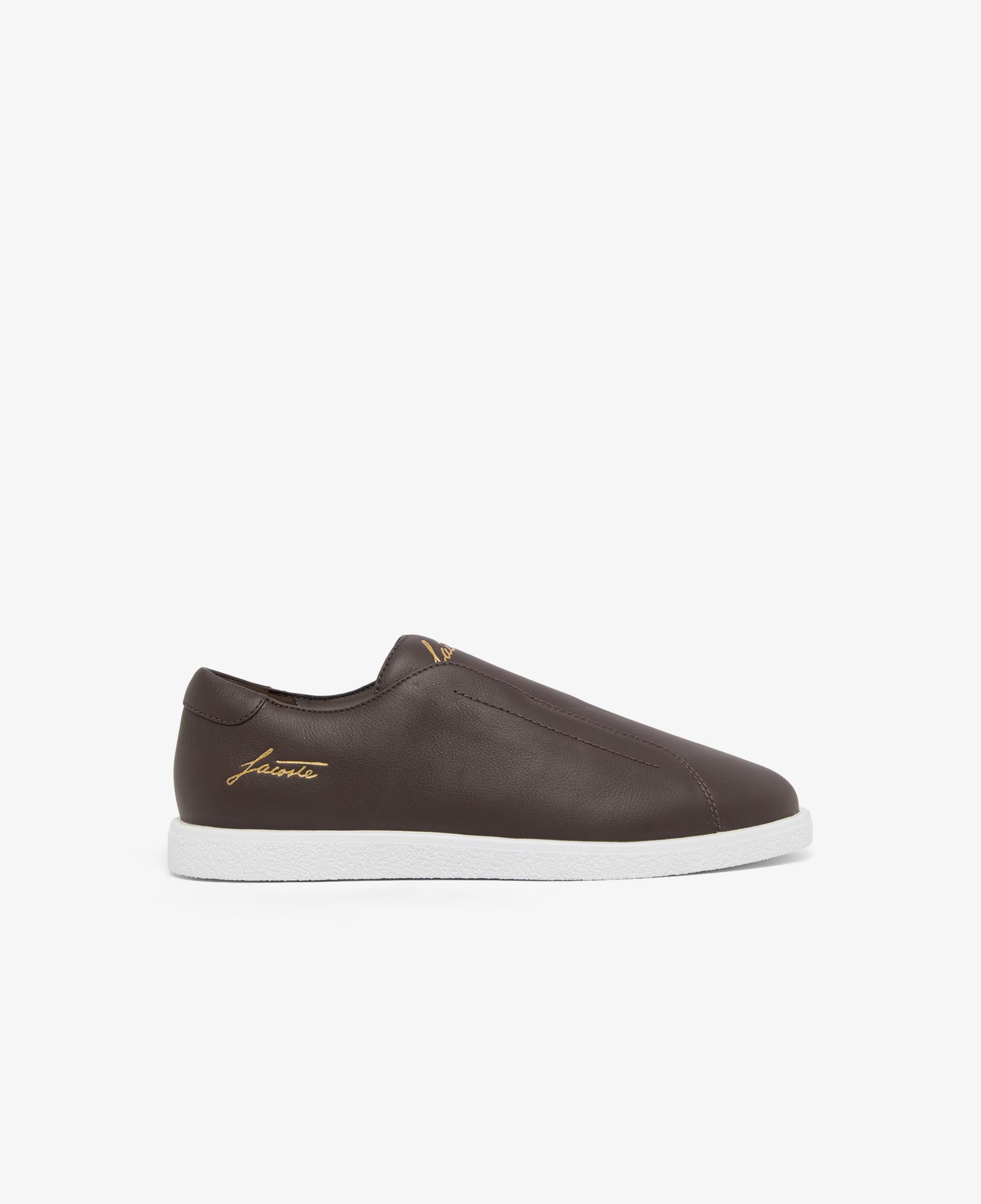 Lacoste Linecourt Slip-On Erkek Kahverengi Sneaker