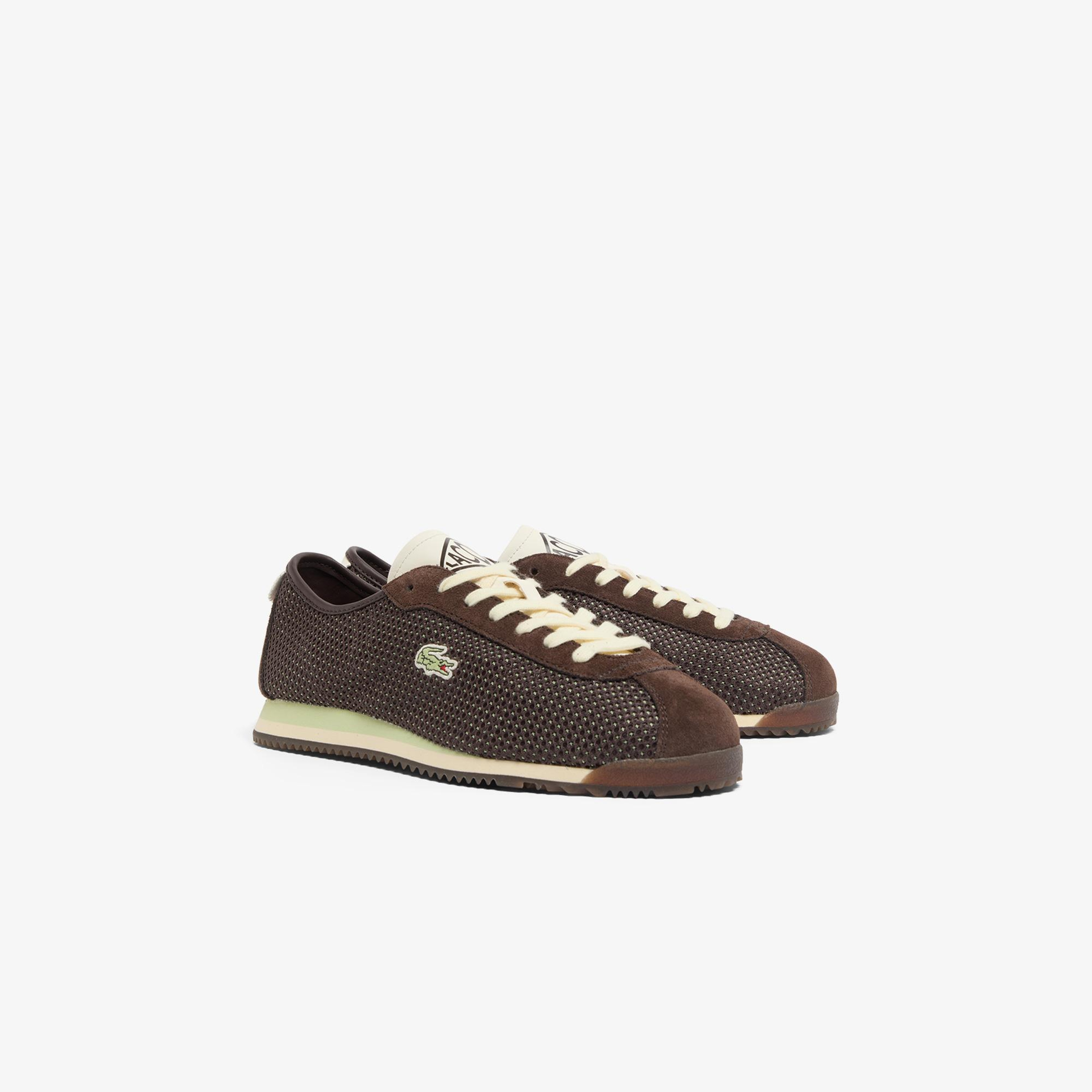 Lacoste Club-Low Erkek Koyu Kahverengi Sneaker