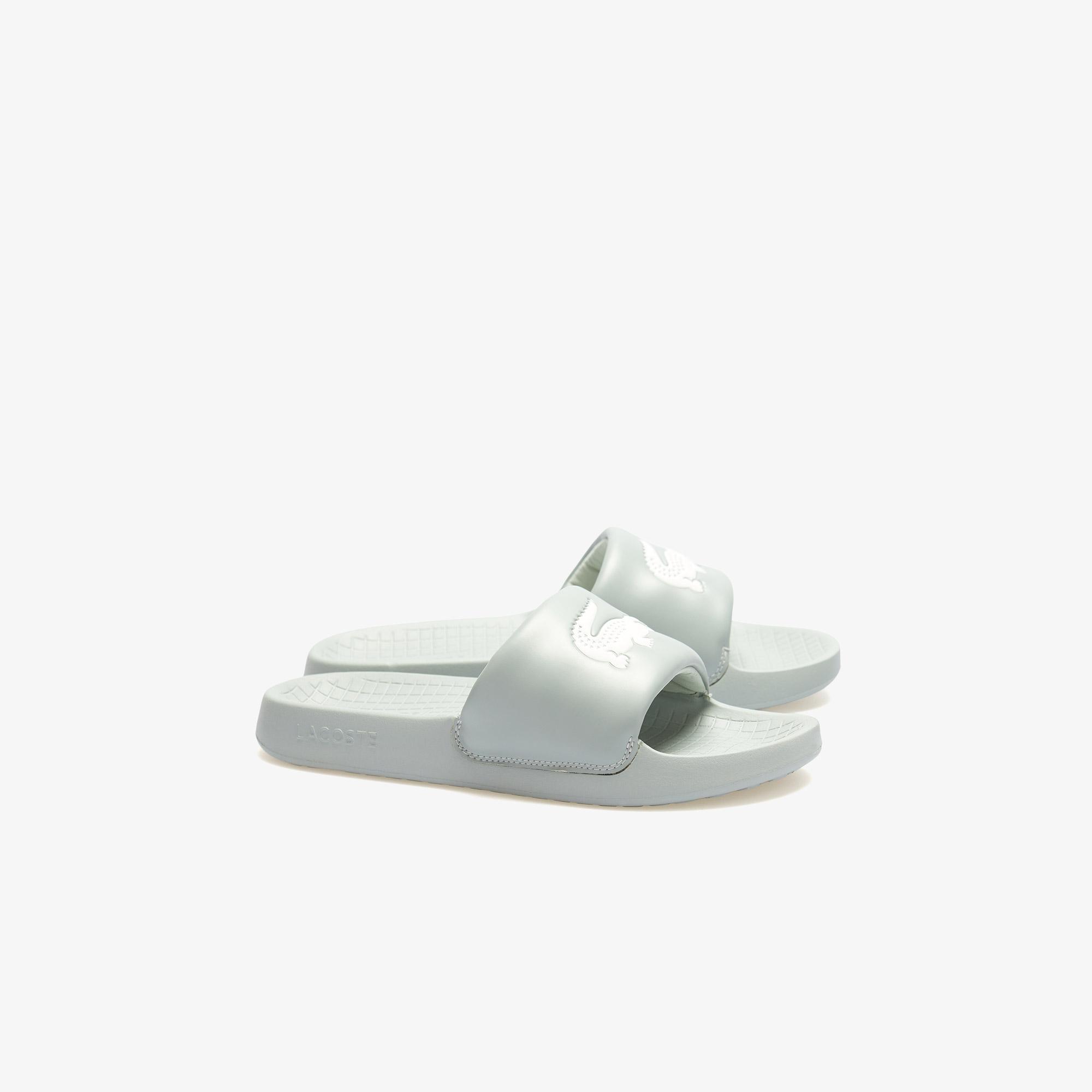 Lacoste Serve Slide 1.0 Erkek Gri Terlik