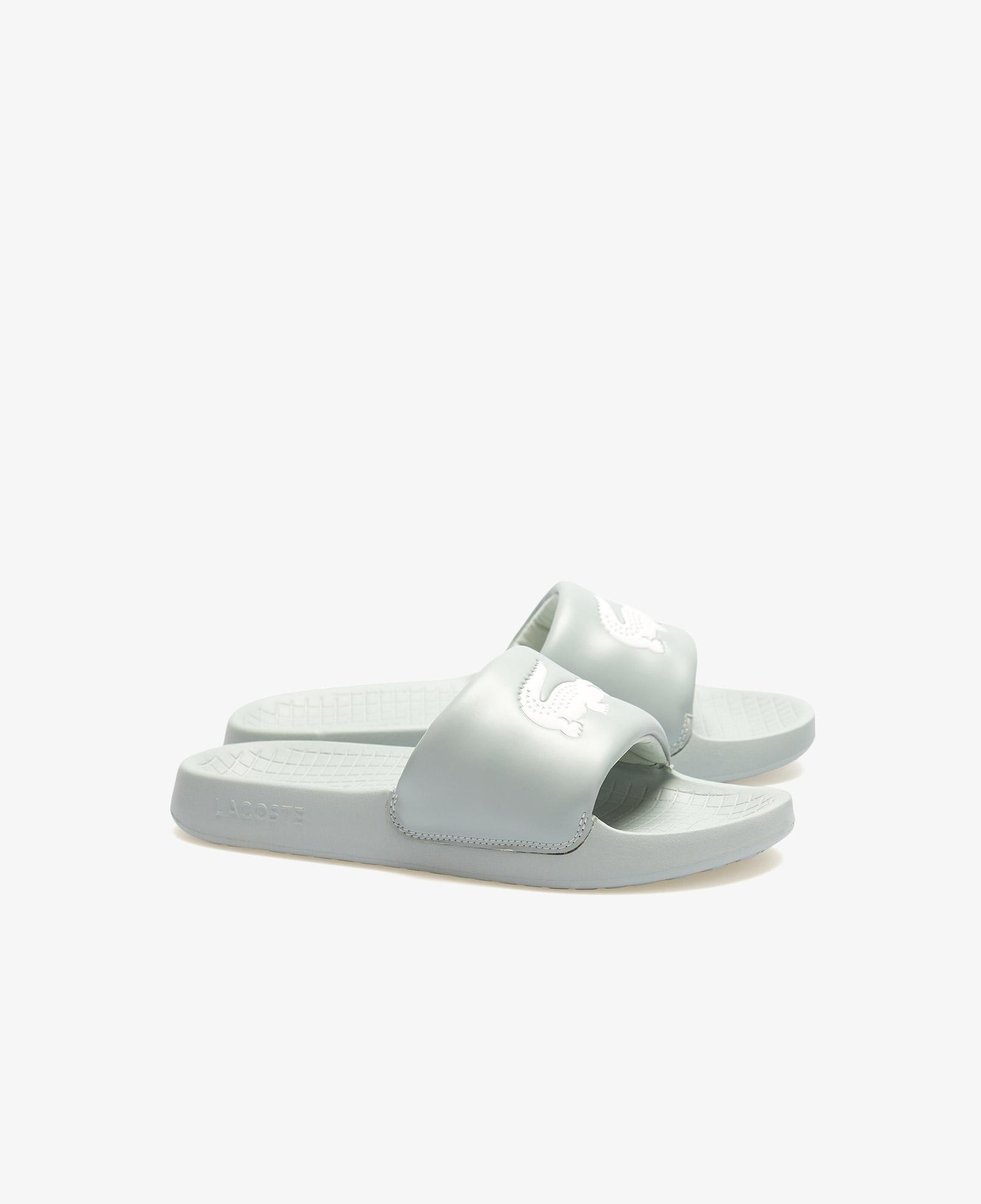 Lacoste Serve Slide 1.0 Erkek Gri Terlik