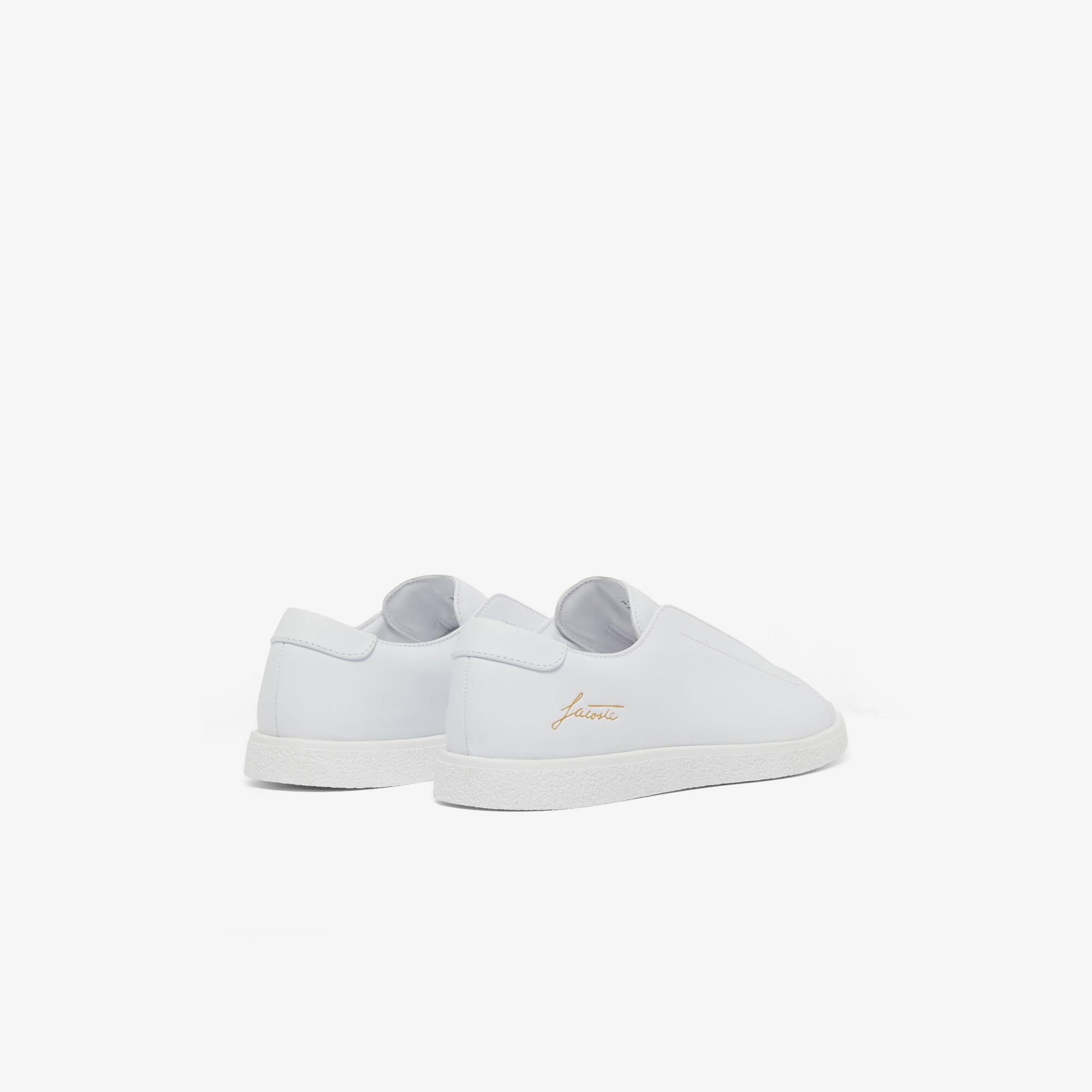 Lacoste Linecourt Slip-On Erkek Beyaz Sneaker