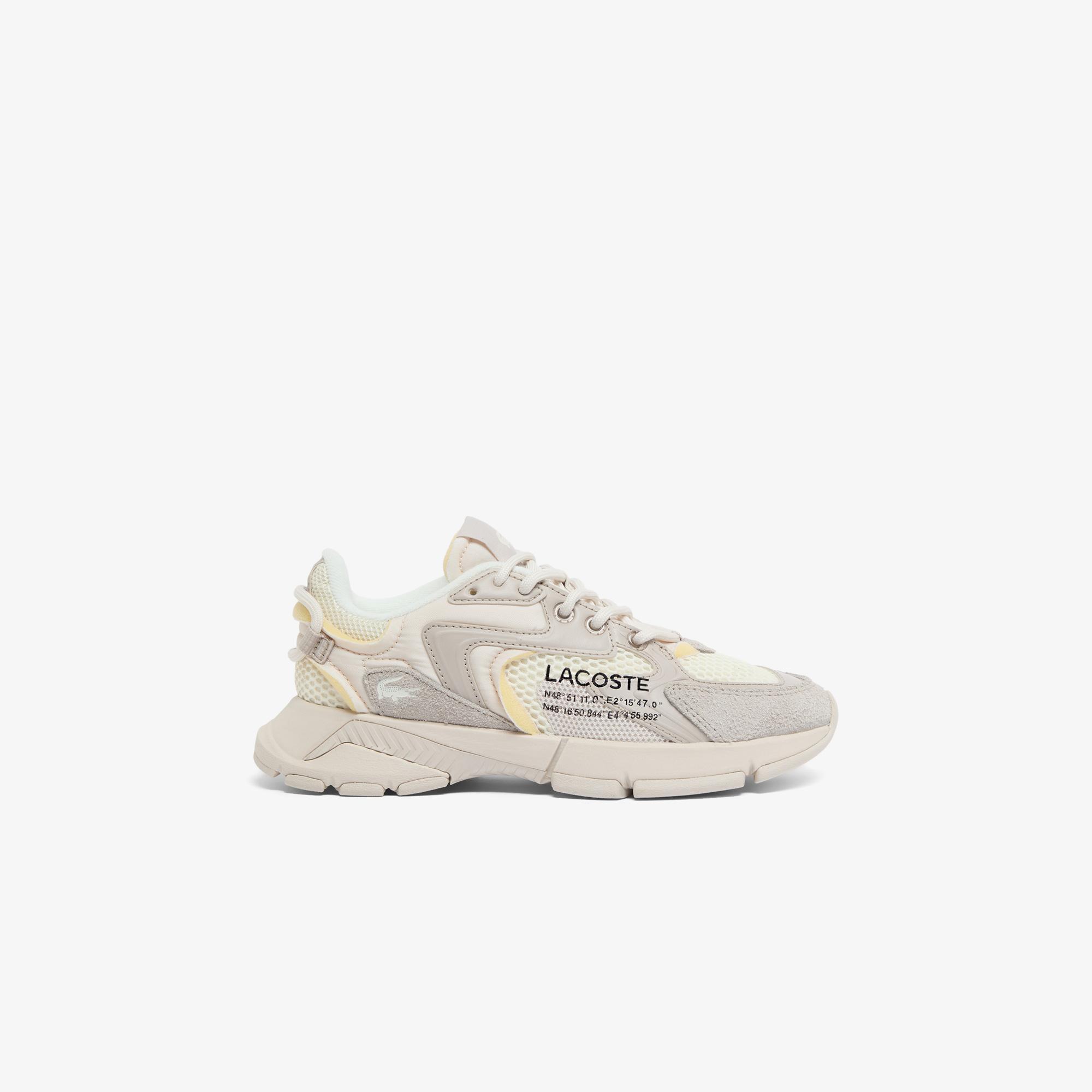 Lacoste L003 Neo Kadın Bej Sneaker