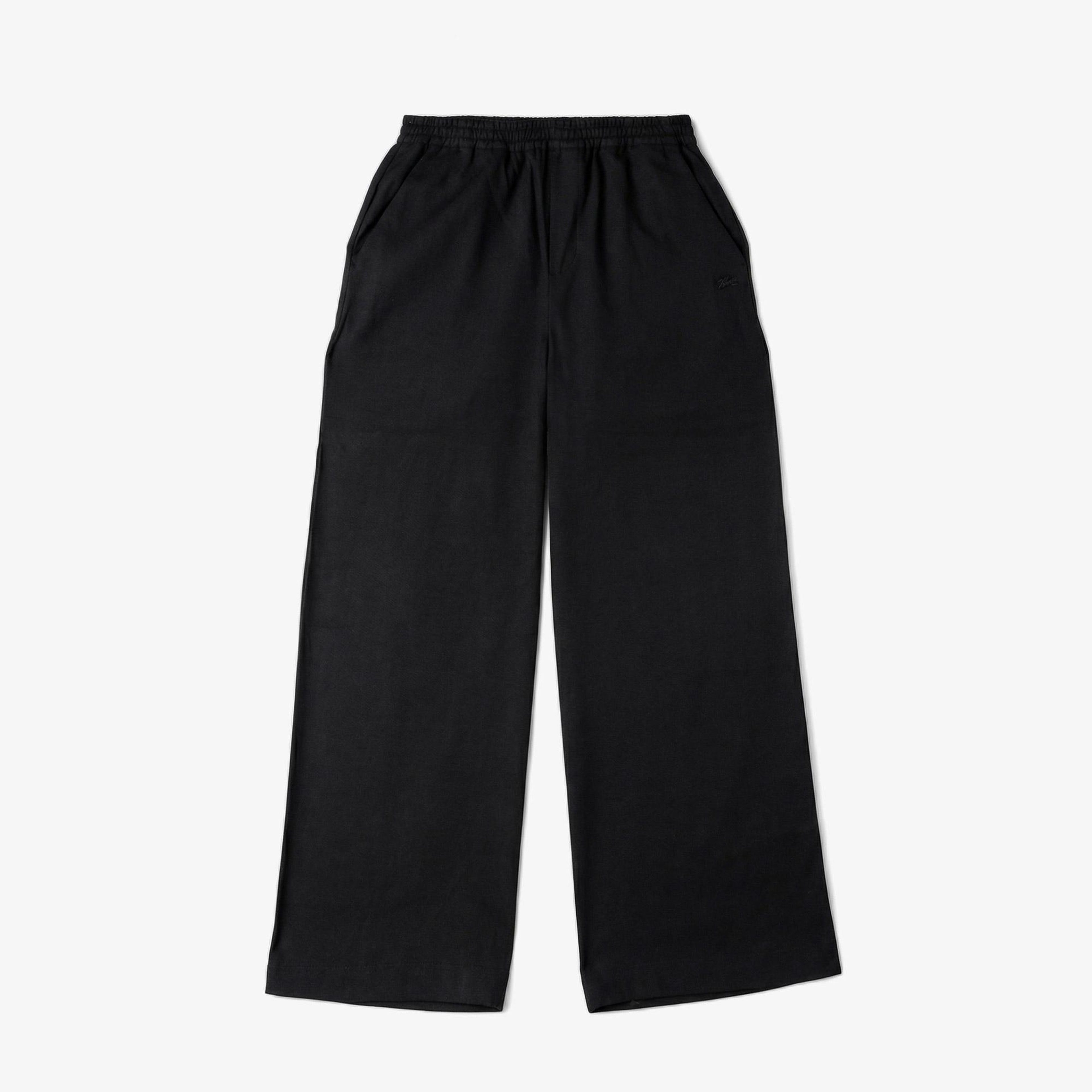 Lacoste Kadın Relaxed Fit Siyah Pantolon