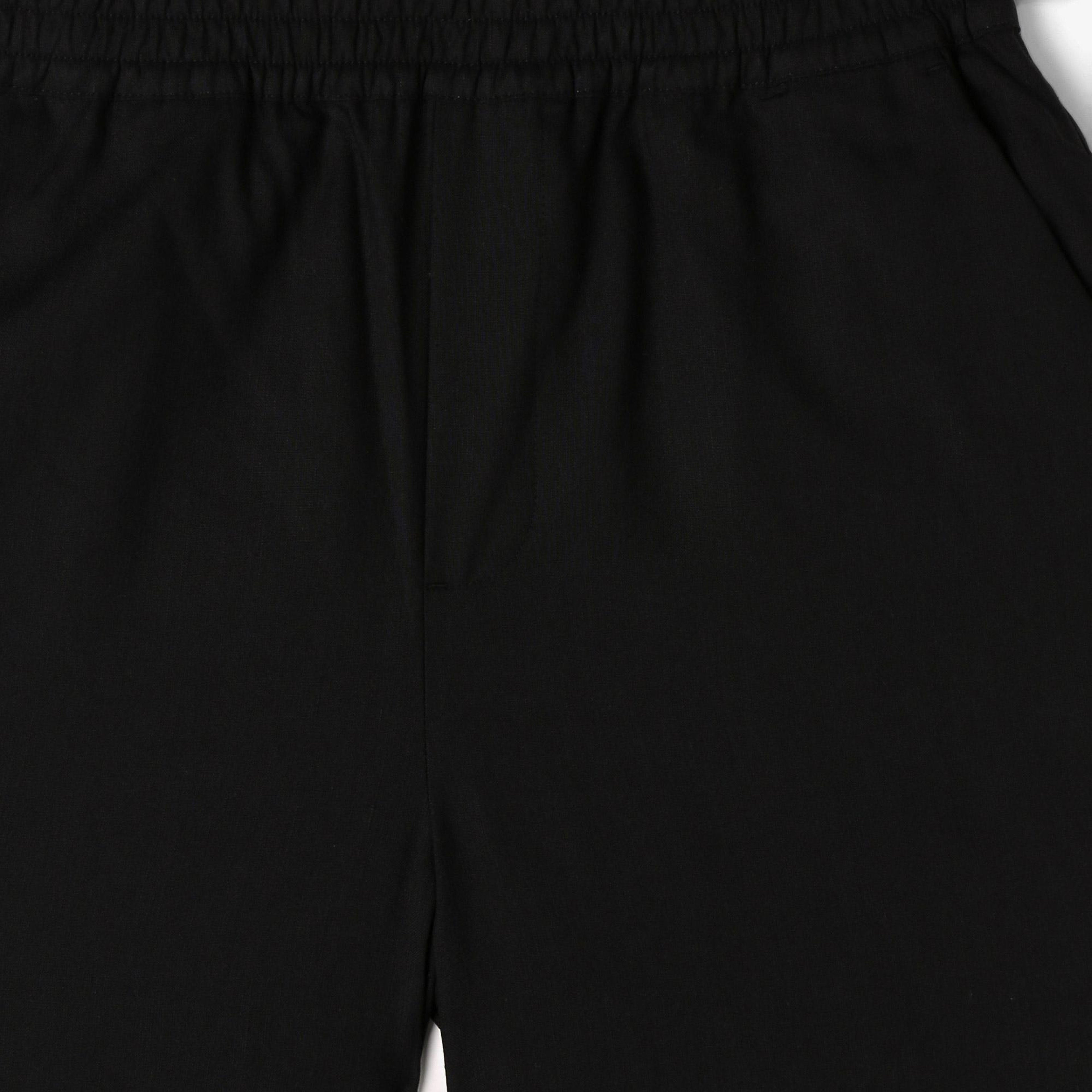 Lacoste Kadın Relaxed Fit Siyah Pantolon