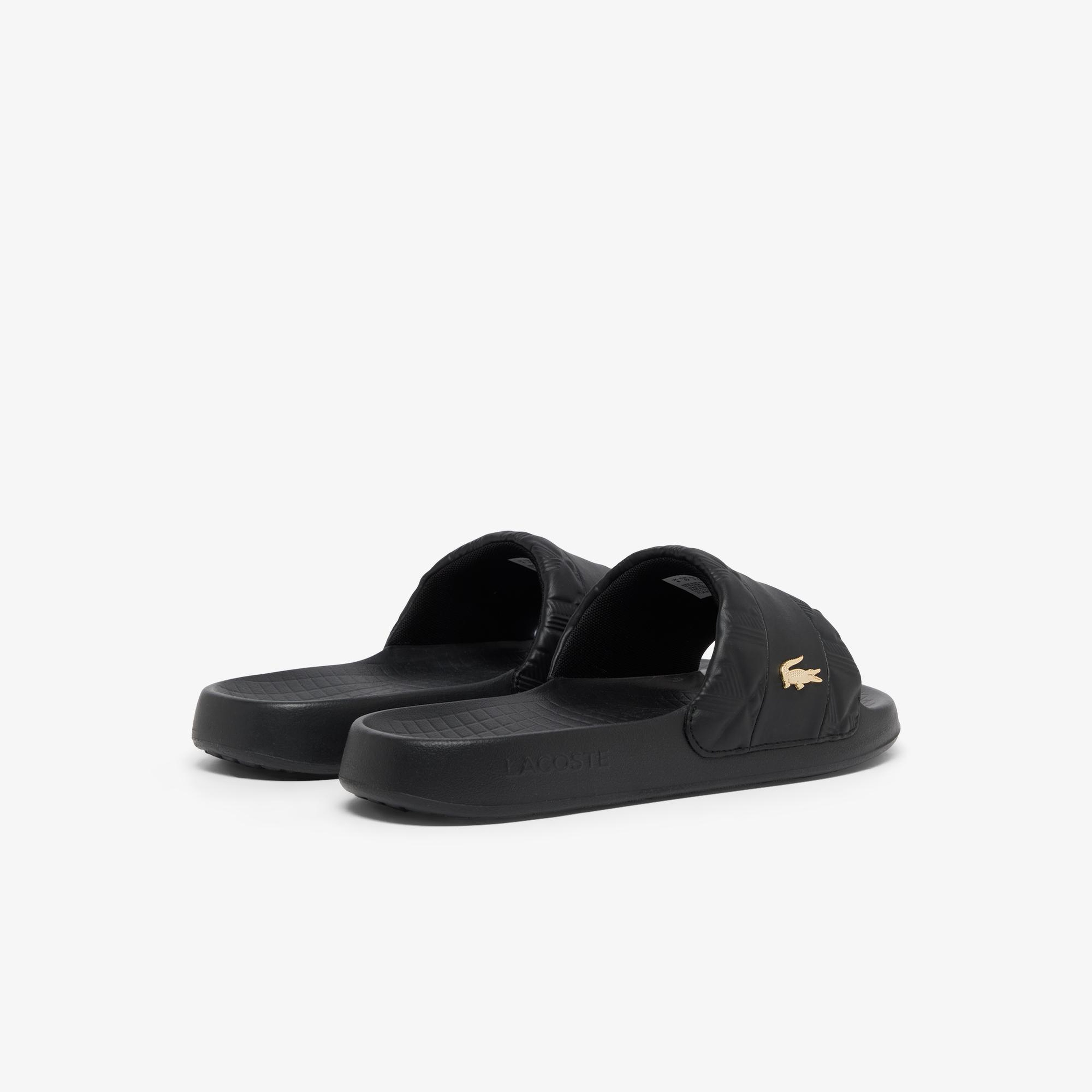 Lacoste Serve Slides Hybrid Erkek Siyah Terlik