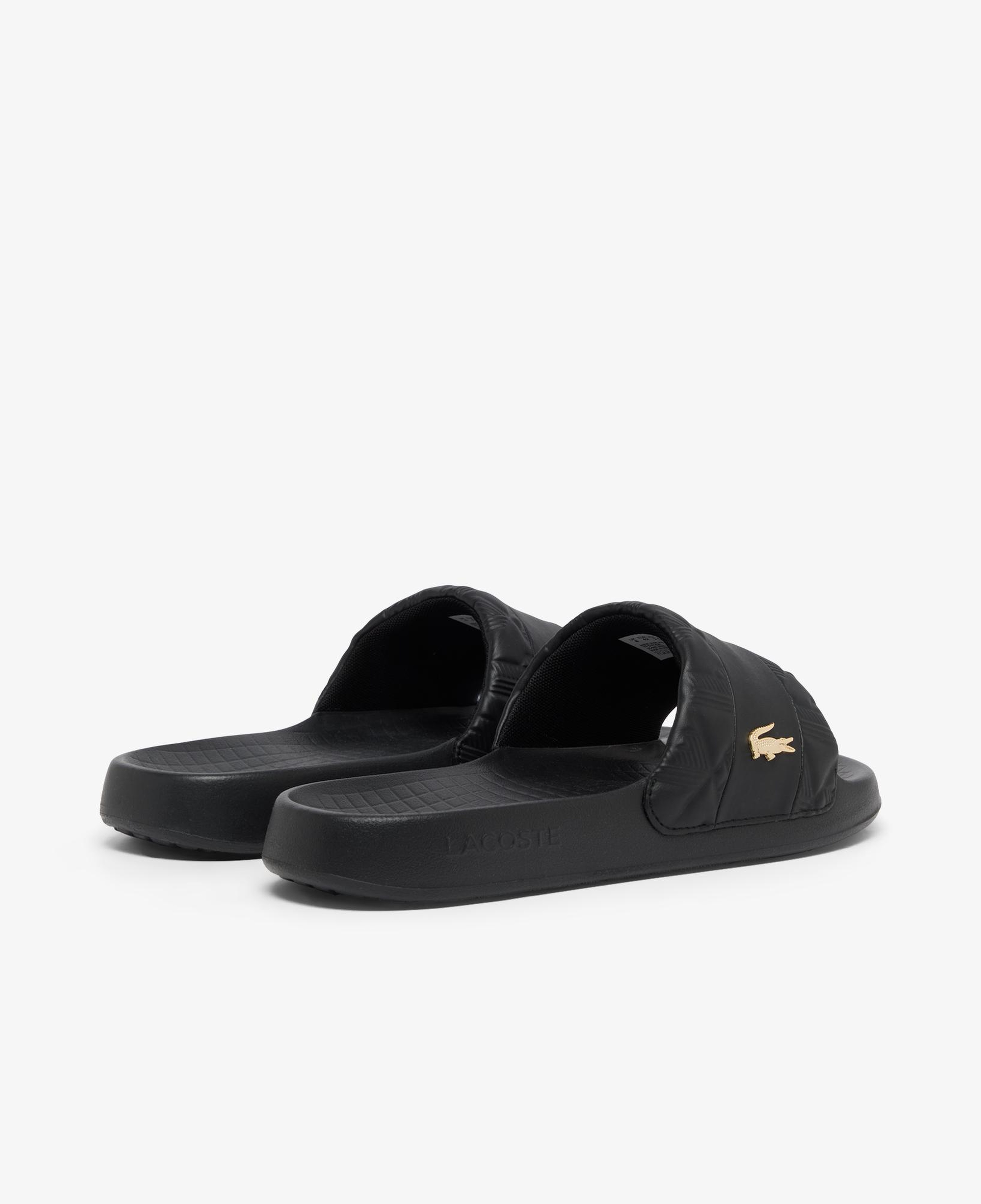 Lacoste Serve Slides Hybrid Erkek Siyah Terlik