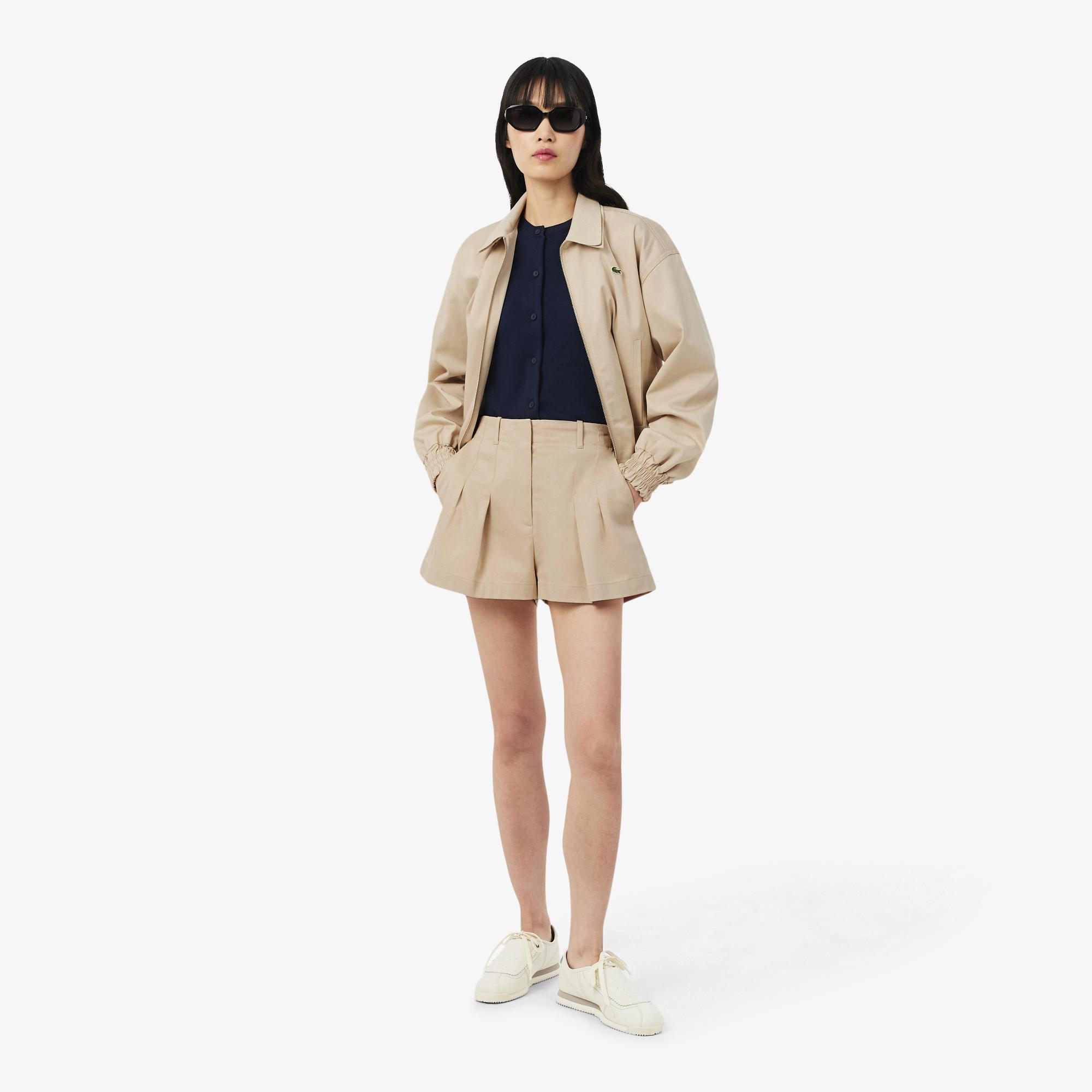 Lacoste Kadın Oversize Fit Pembe Şort