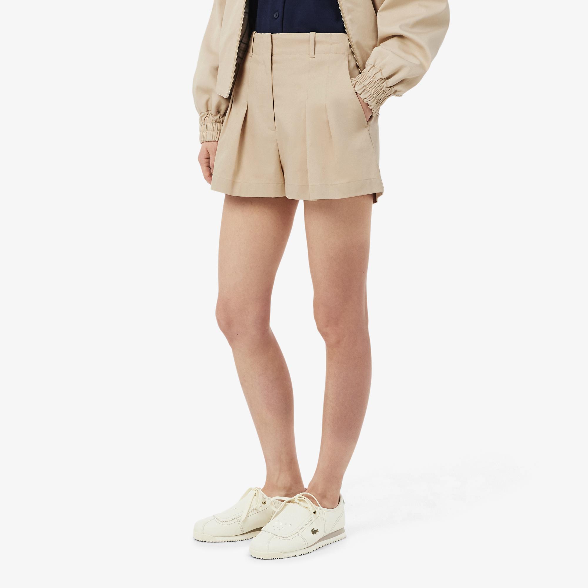 Lacoste Kadın Oversize Fit Pembe Şort