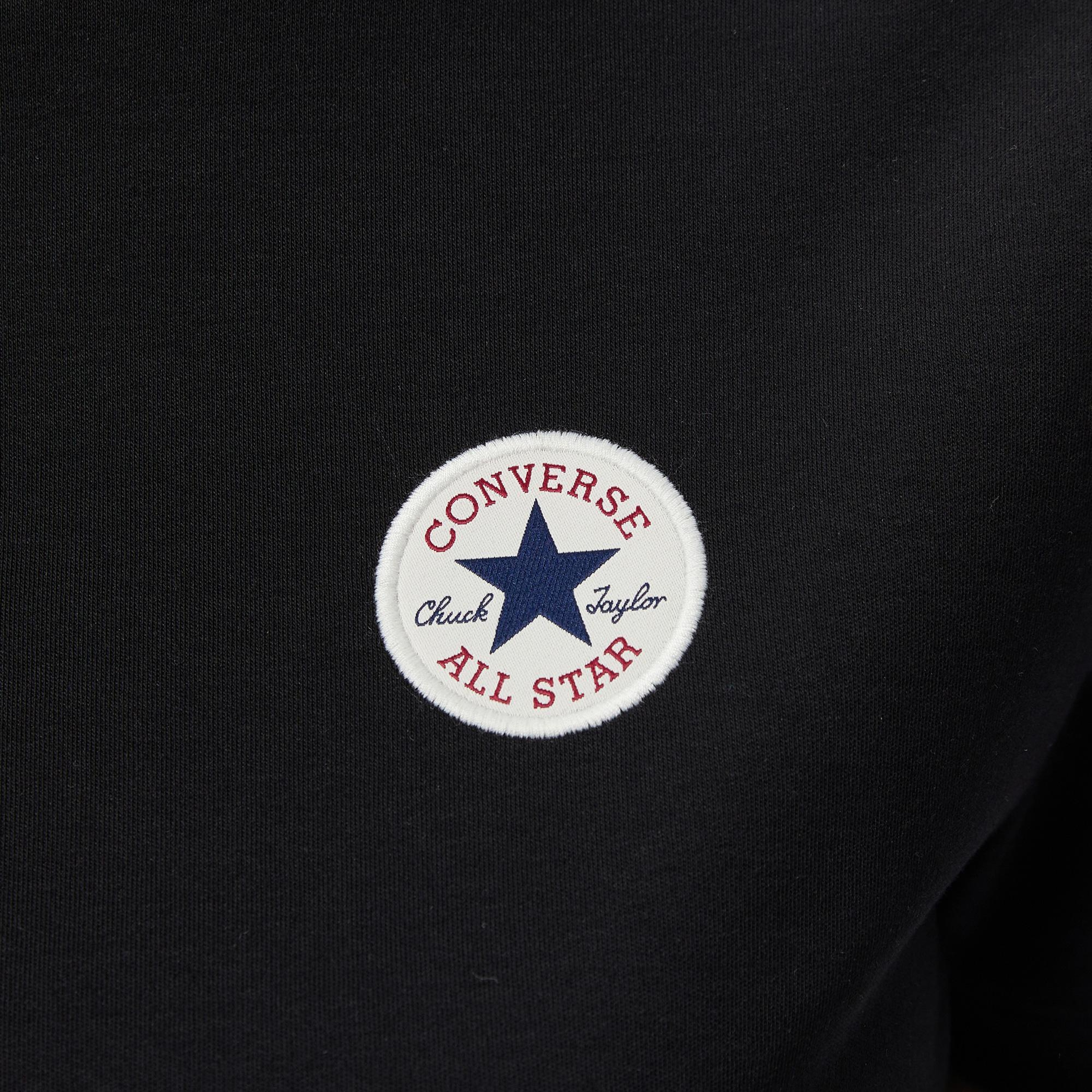 Converse Kadın Siyah T-Shirt