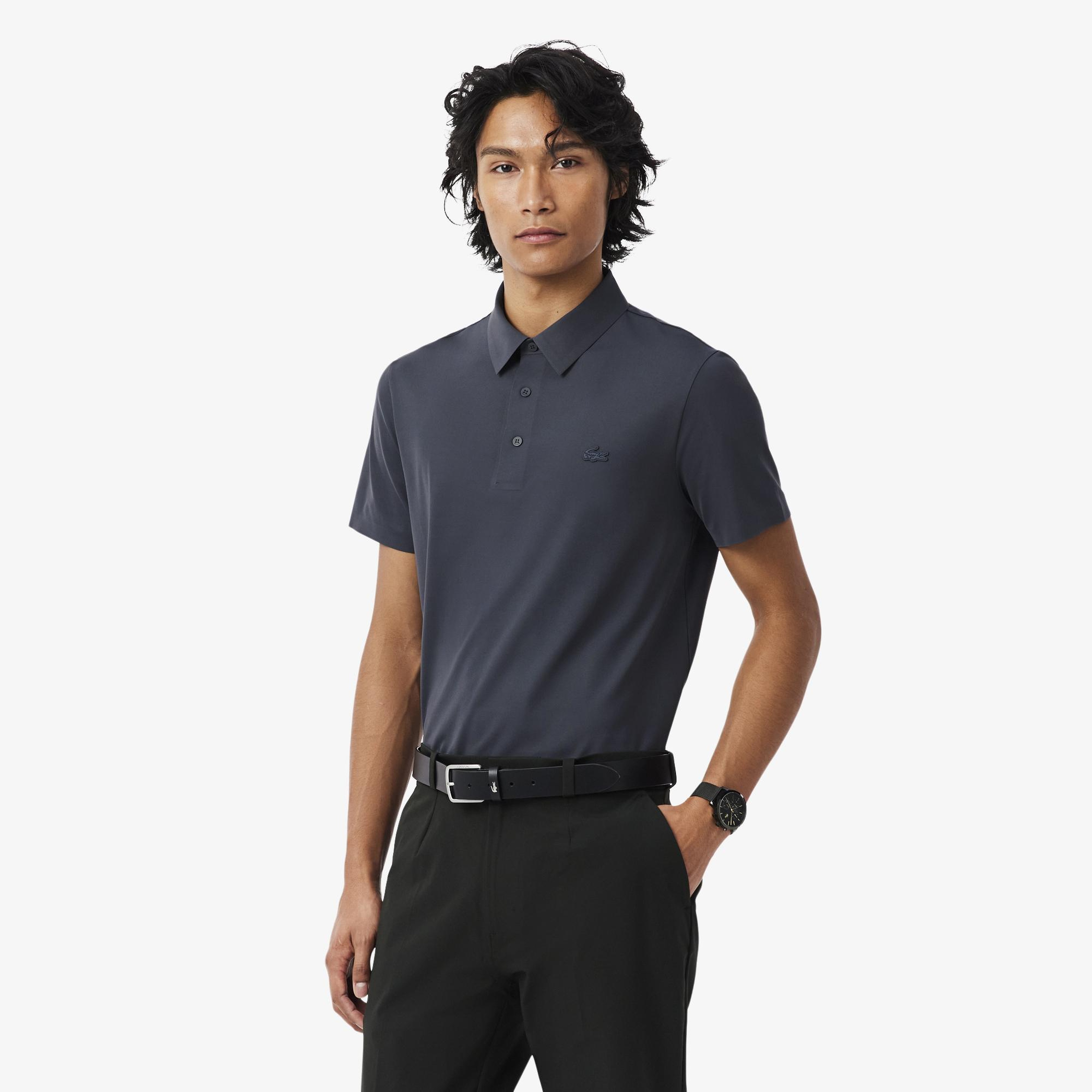 Lacoste Erkek Regular Fit Koyu Gri Polo