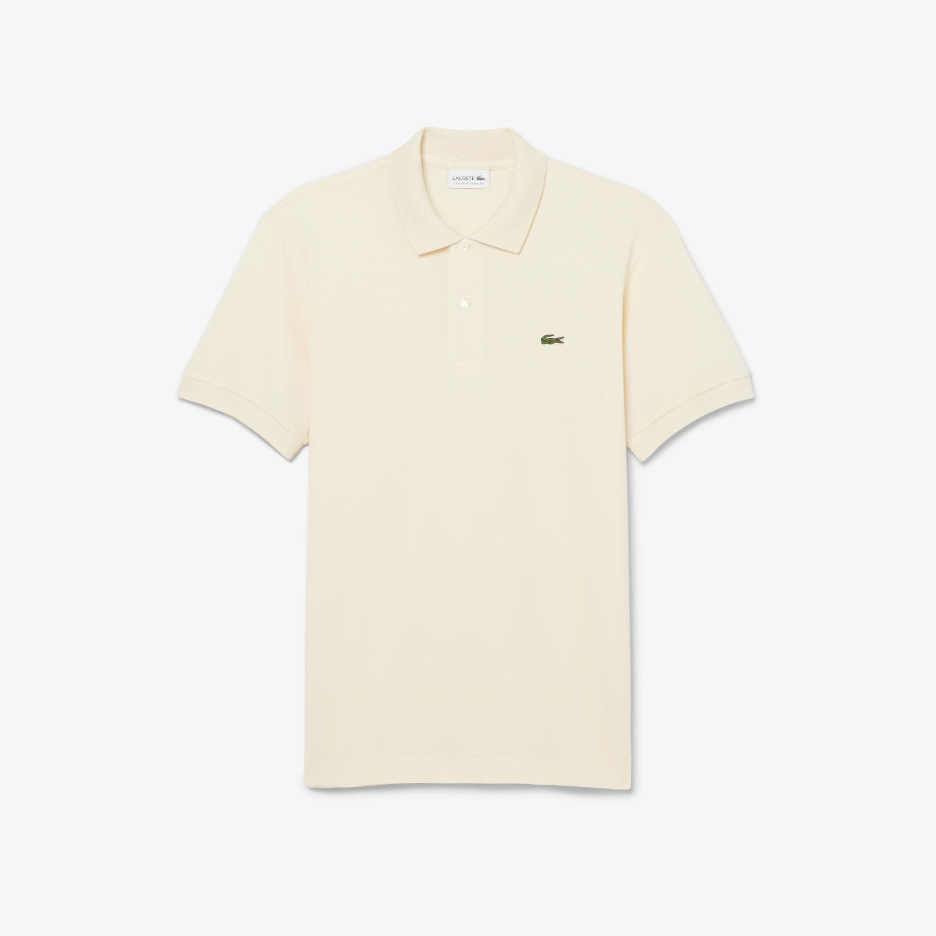 Lacoste L.12.12 Light Erkek Classic Fit Bej Polo