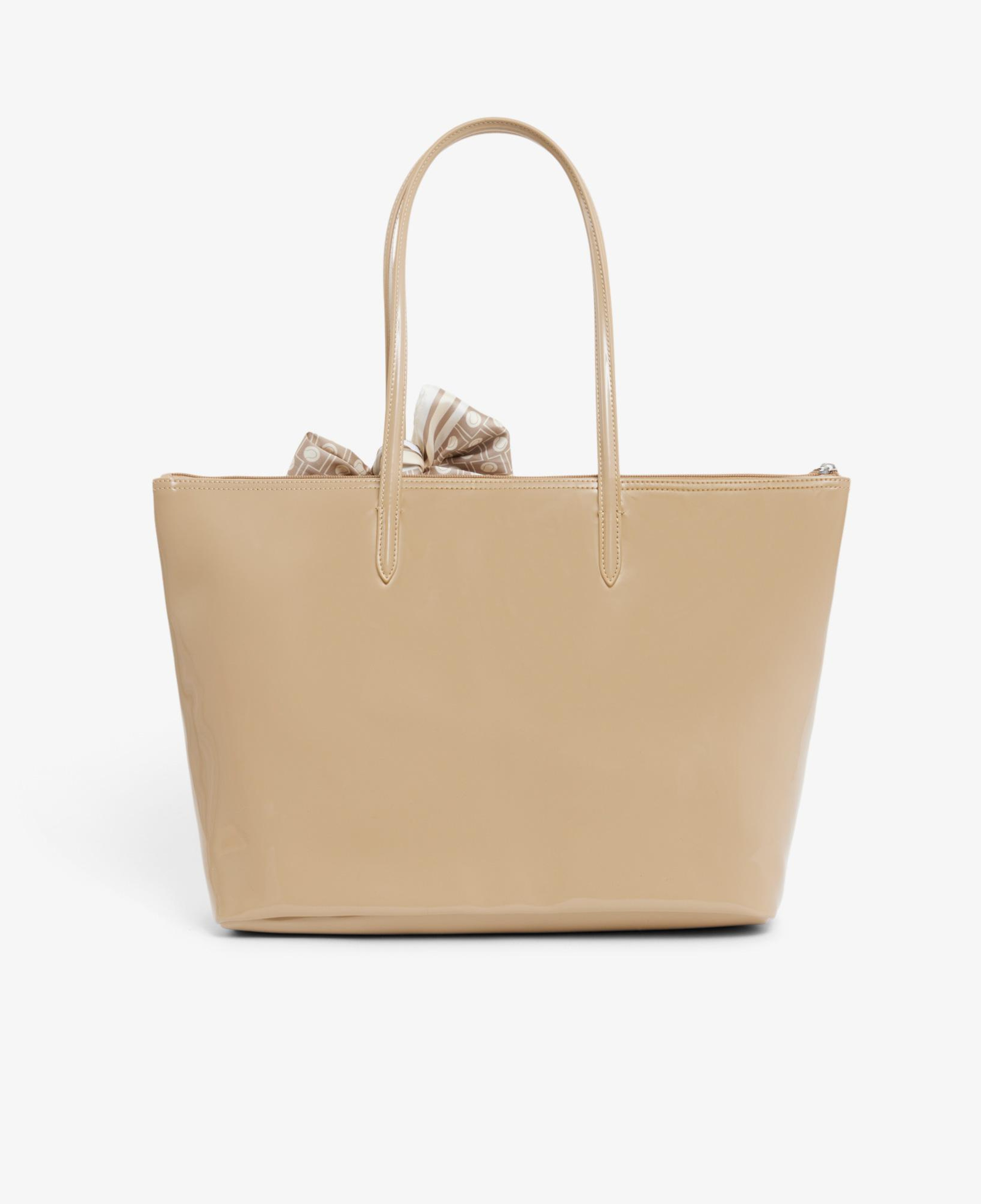 Lacoste Large L.12.12 Kadın Bej Omuz Çantası
