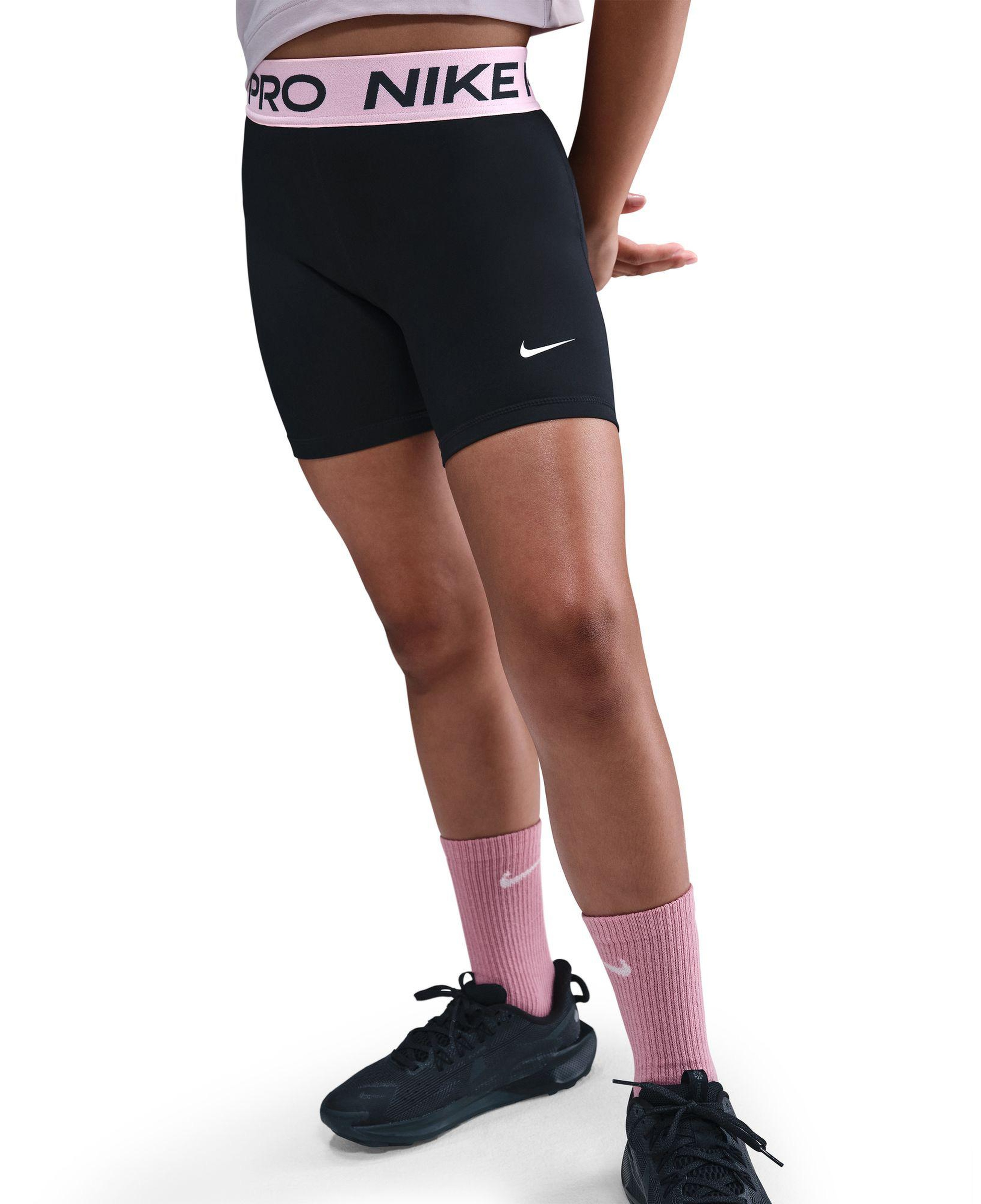 Nike Pro Dri-Fit 13 cm Çocuk Siyah Kısa Tayt