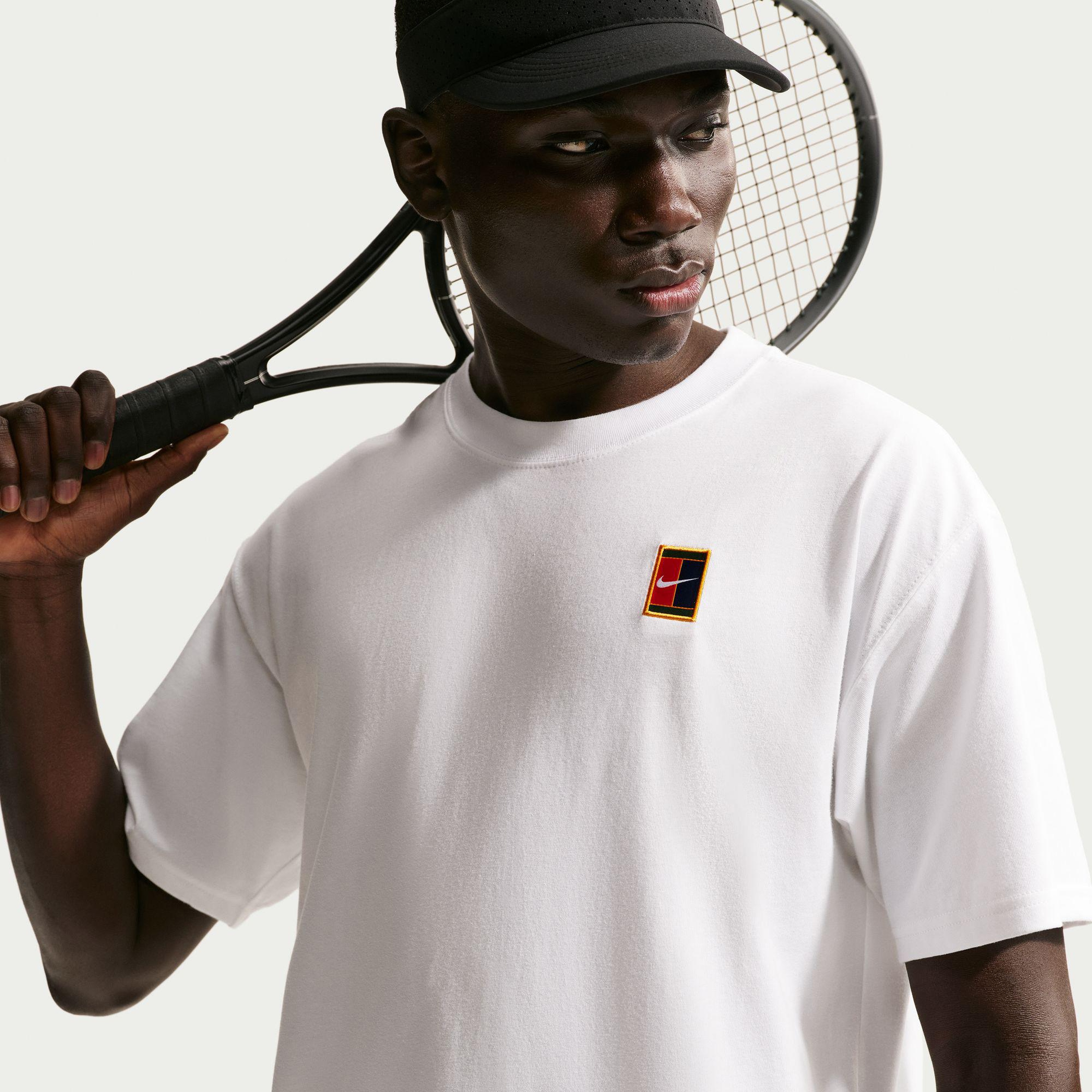 Nike Court Max90 Erkek Beyaz T-Shirt