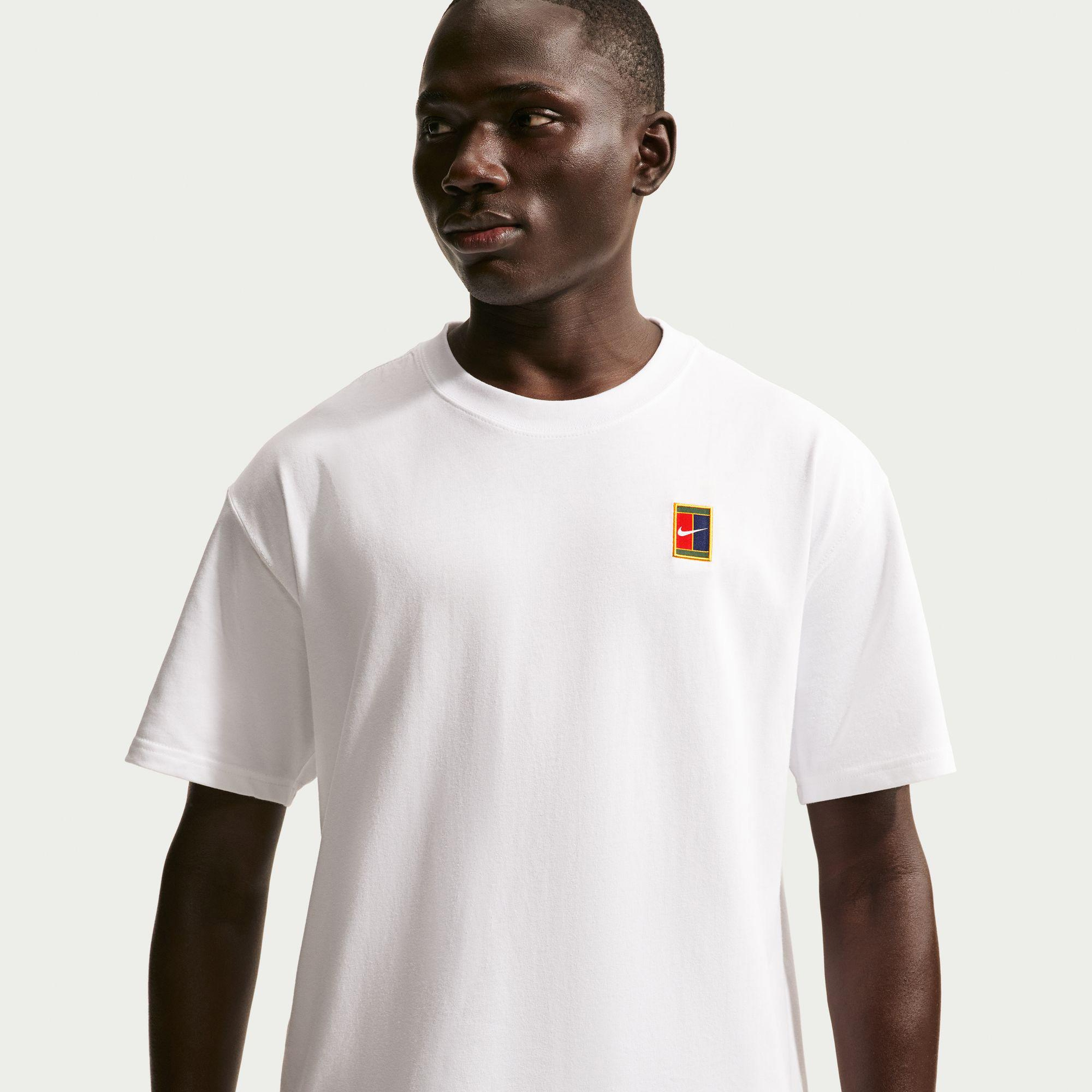 Nike Court Max90 Erkek Beyaz T-Shirt