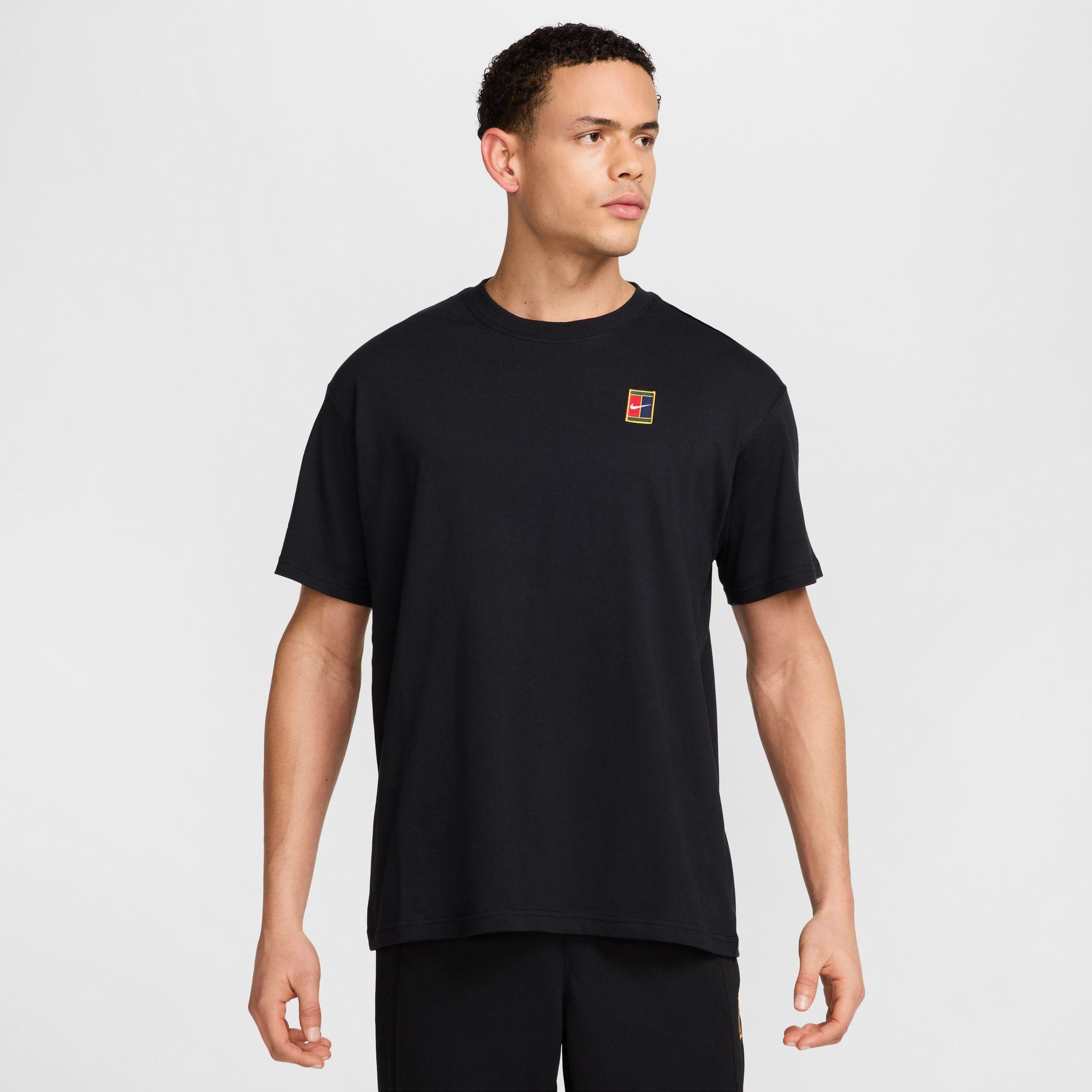 Nike Court Max90 Erkek Siyah T-Shirt